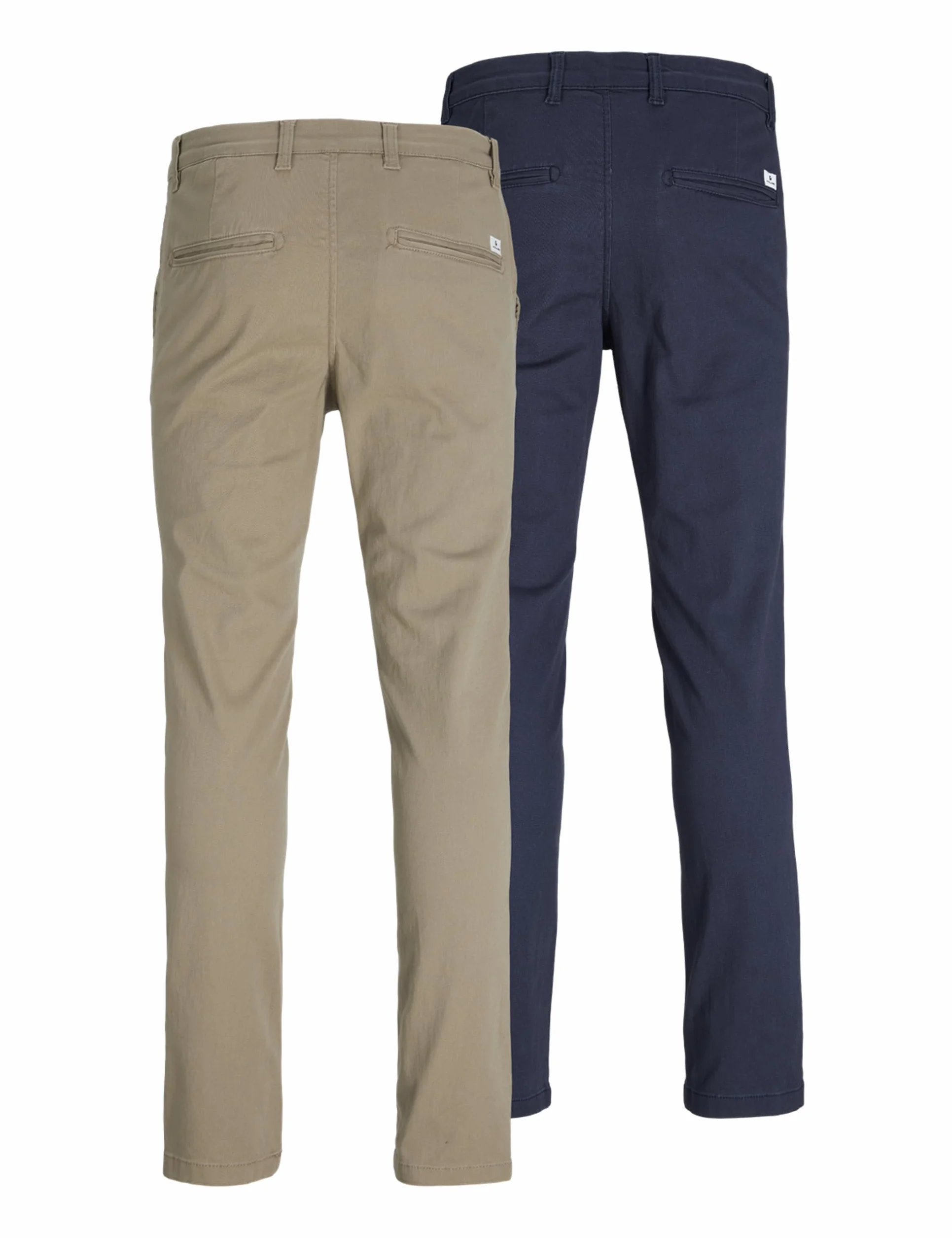 JACK & JONES Chino Trousers 2-Pack Slim Fit Chino Trousers