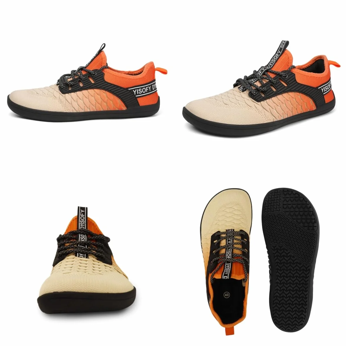 Zapatillas Barefoot Mujer Hombre Calzado Minimalista Antideslizante Transpirable para Caminar Gym Trail Running