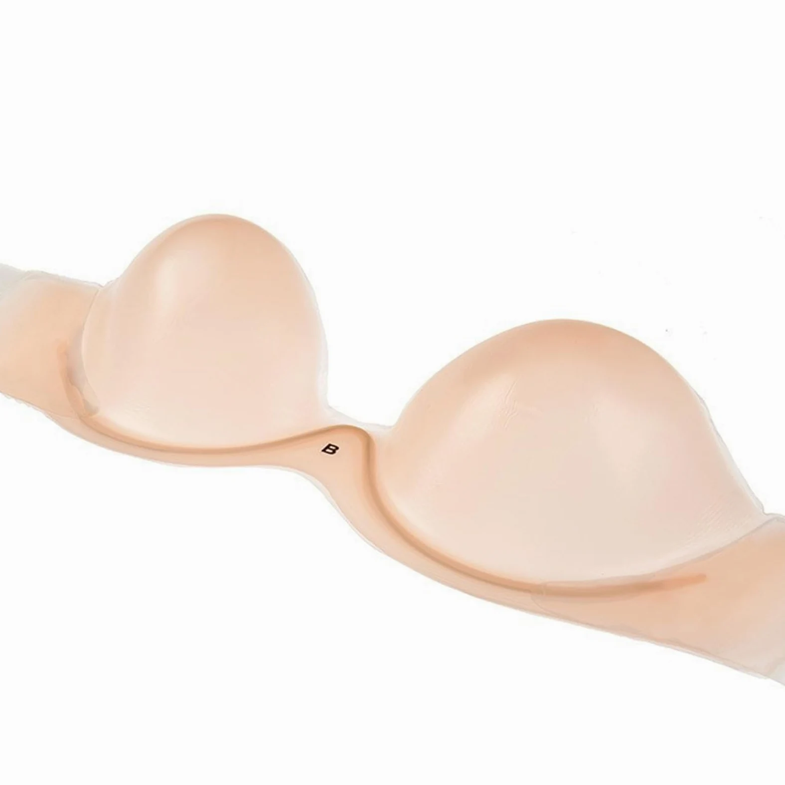 Relleno De Silicona Una Pieza For Sujetador, Pecho Falso Invisible, Parche Push-up For Mujer