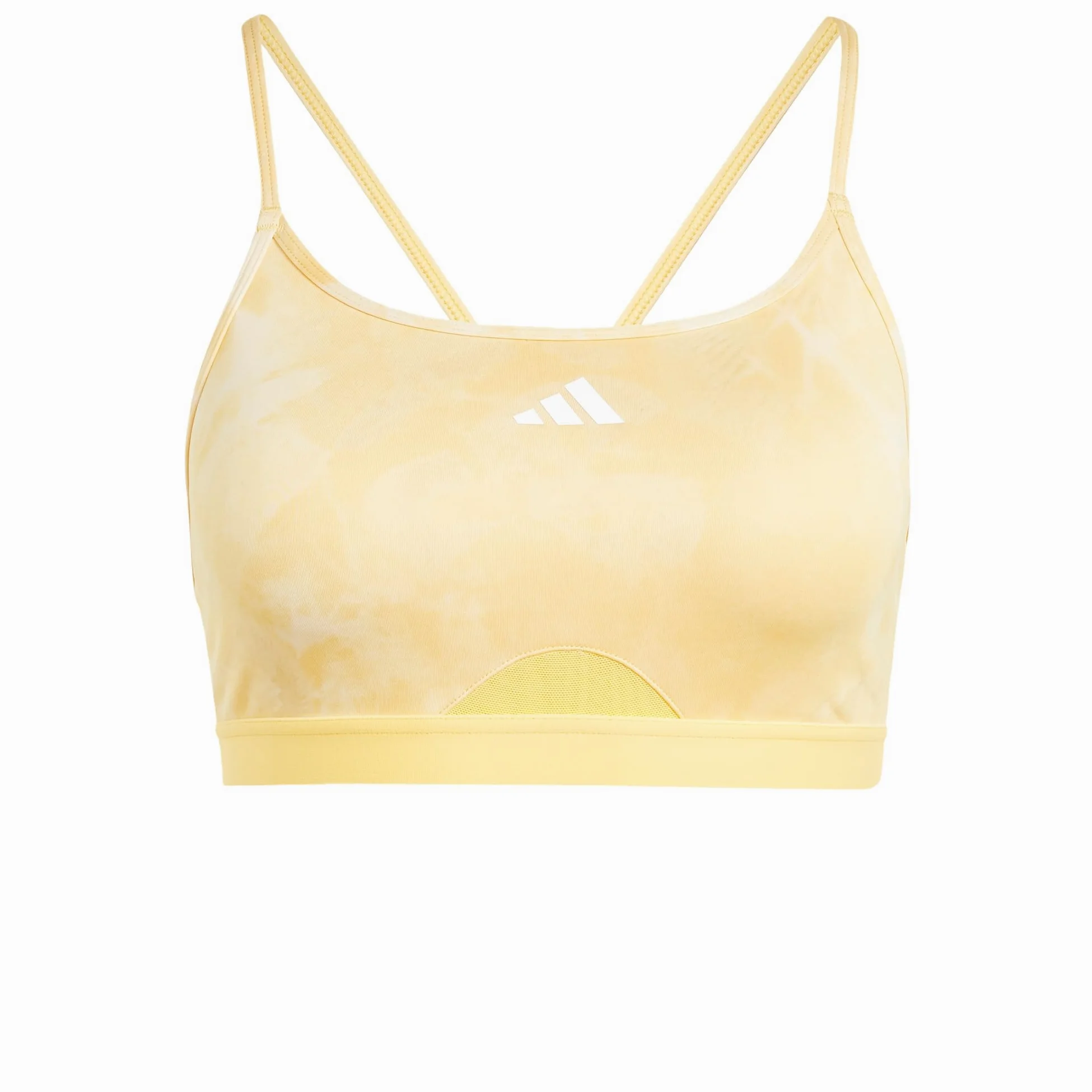 Adidas Aeroreact Training Essentials Light Support Tie-Dye Flower-Print Bra Sujetador Deportivo Mujer