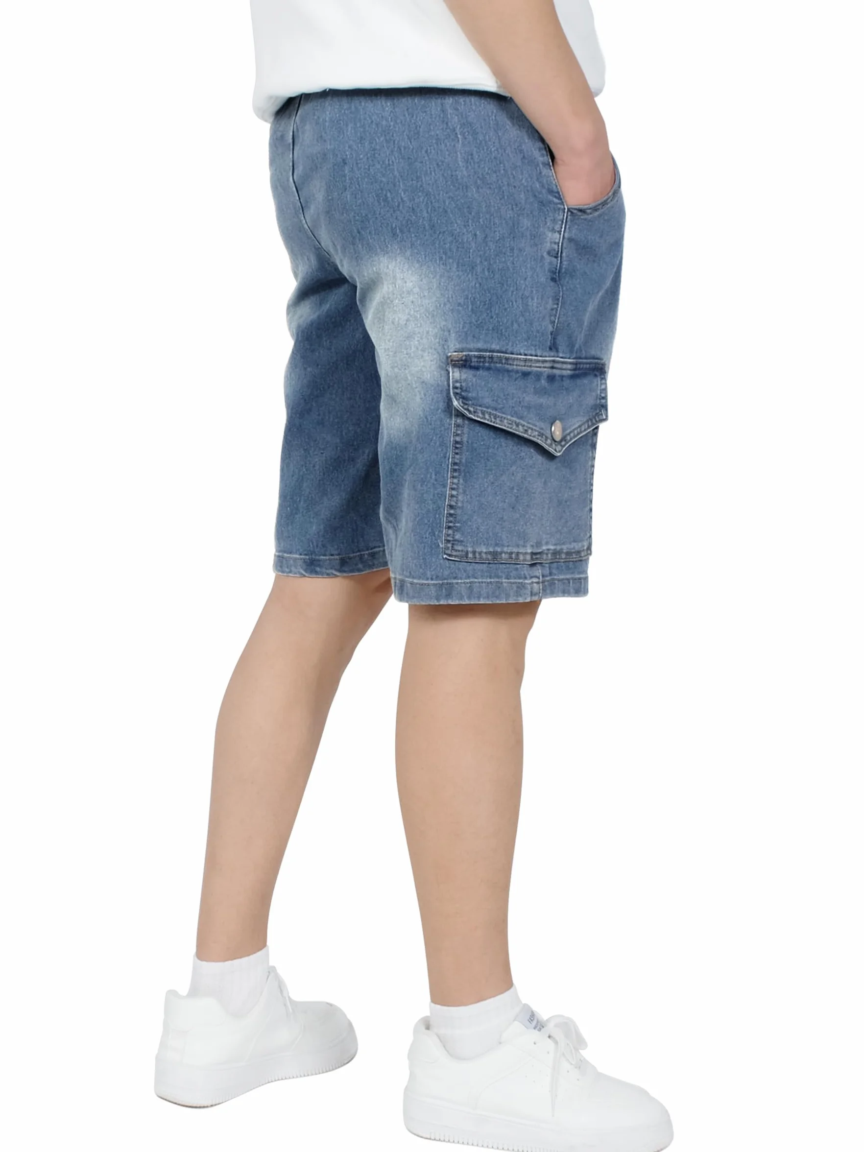 CAMLAKEE Pantalon Corto Cargo Niño Short