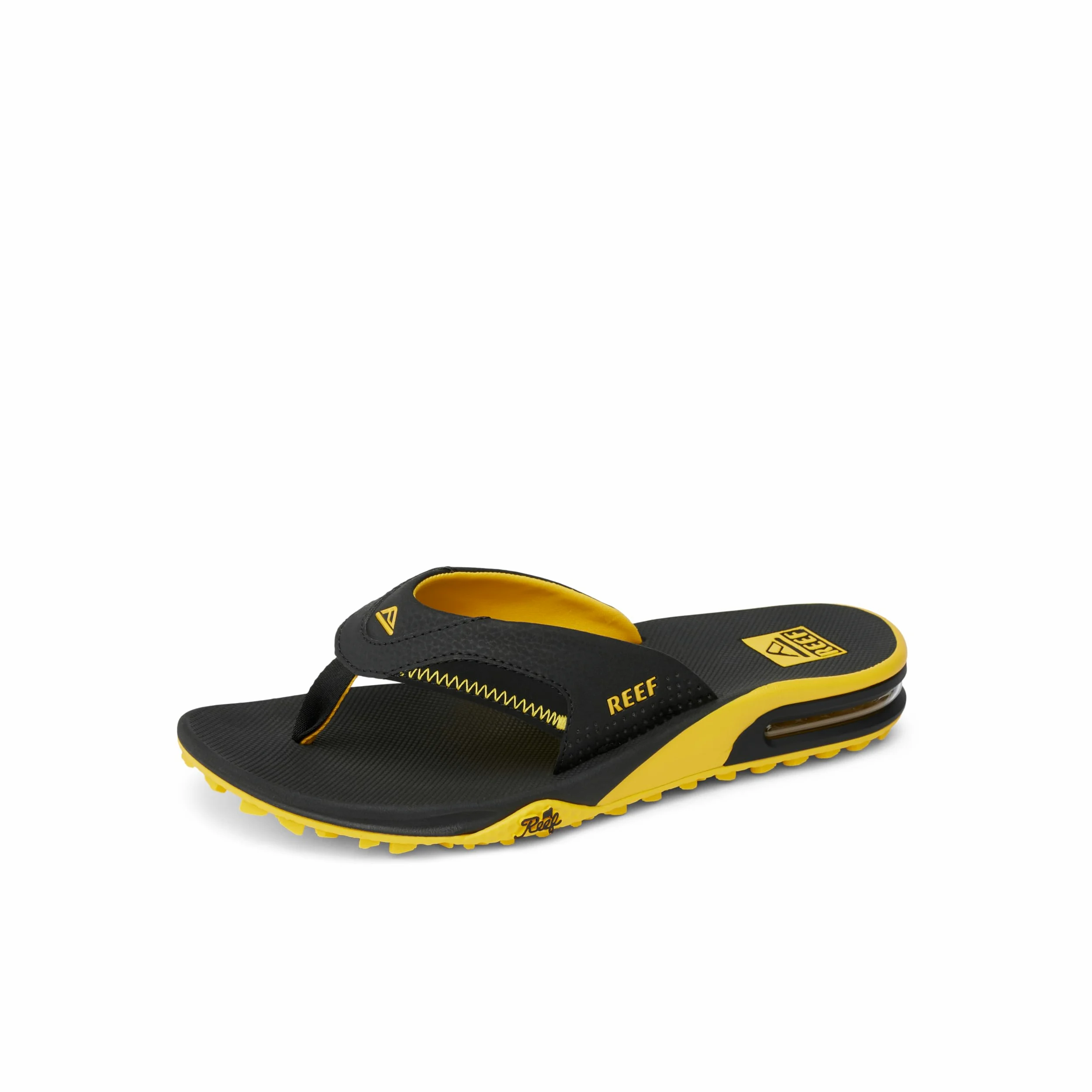 Reef Fanning Pregame Chanclas con abrebotellas para hombre, soporte en el arco, suela duradera, resistentes al agua, Carmesí/Blanco, 45 EU