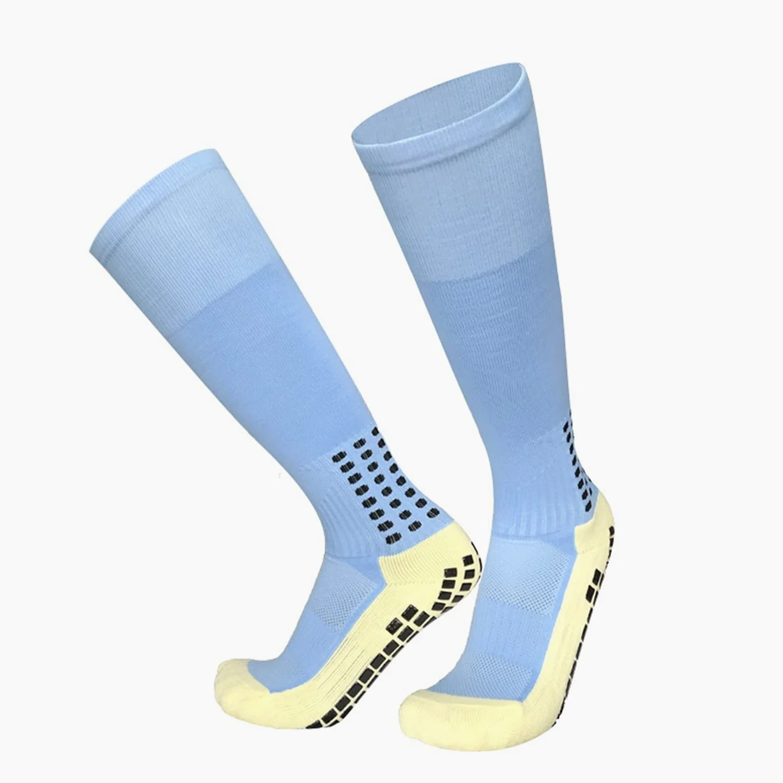 Calcetines de fútbol Antideslizante Hombres Bloque de Caucho Toalla de Toalla Bajo Largo Fútbol Calcetines Hombres Mujeres Calcetines de Rugby Socks Deportes