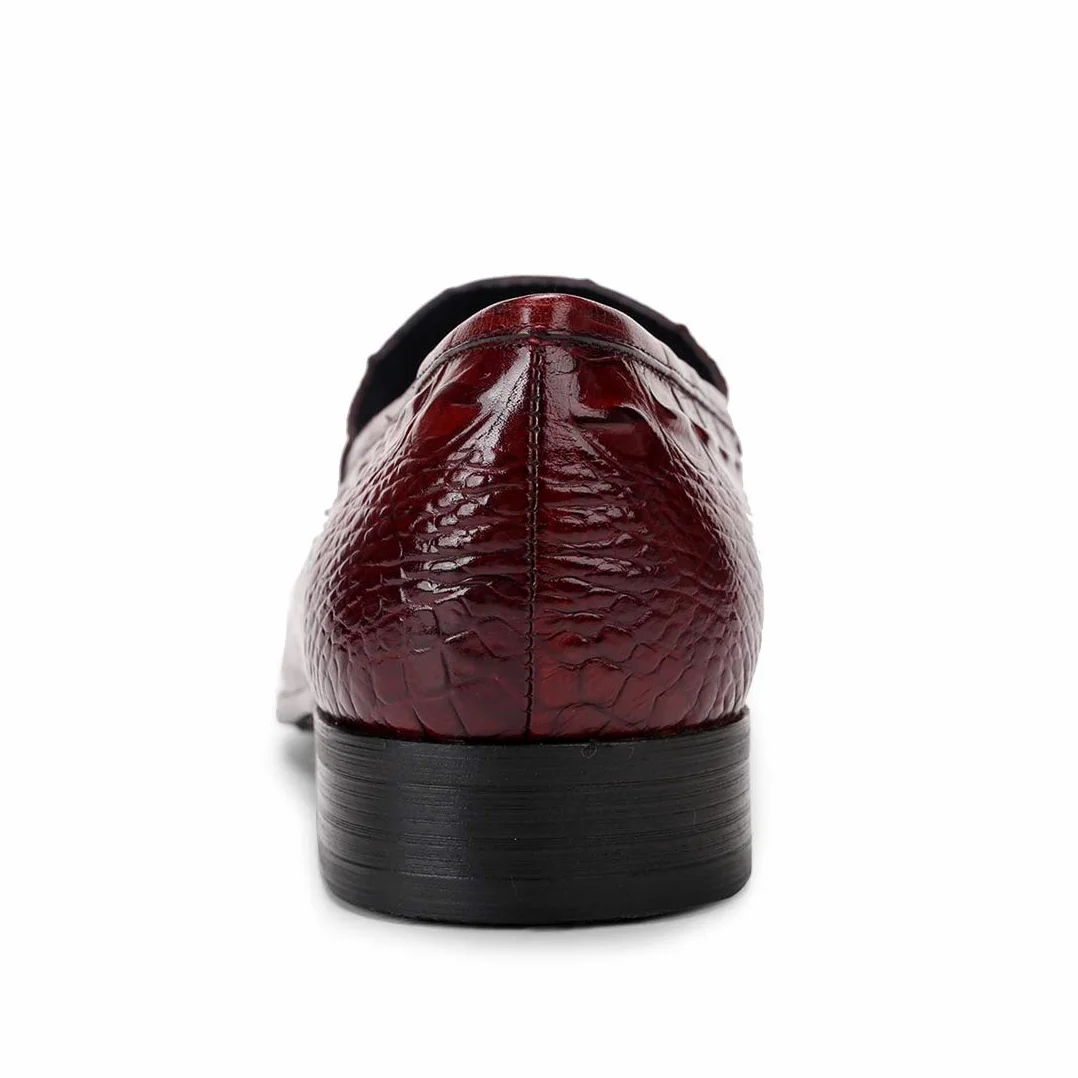 Mocasines Formales en Cuero para Hombre Loafers Casuales Negocios Zapatos de Vestir con Borlas