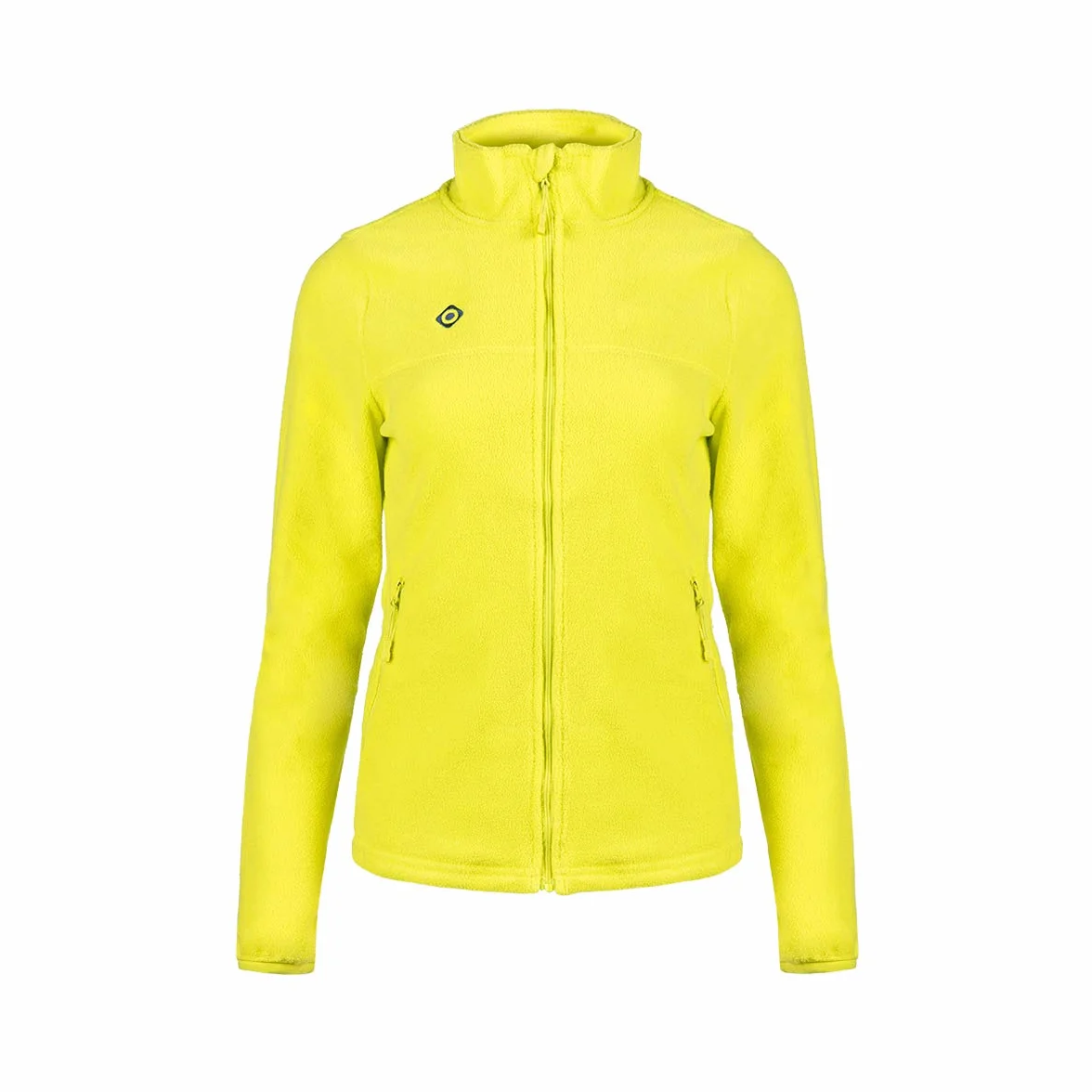 Izas Chaqueta de Forro Polar Deportivo para Mujer Tejido Perchado Cuello Alto Cremallera