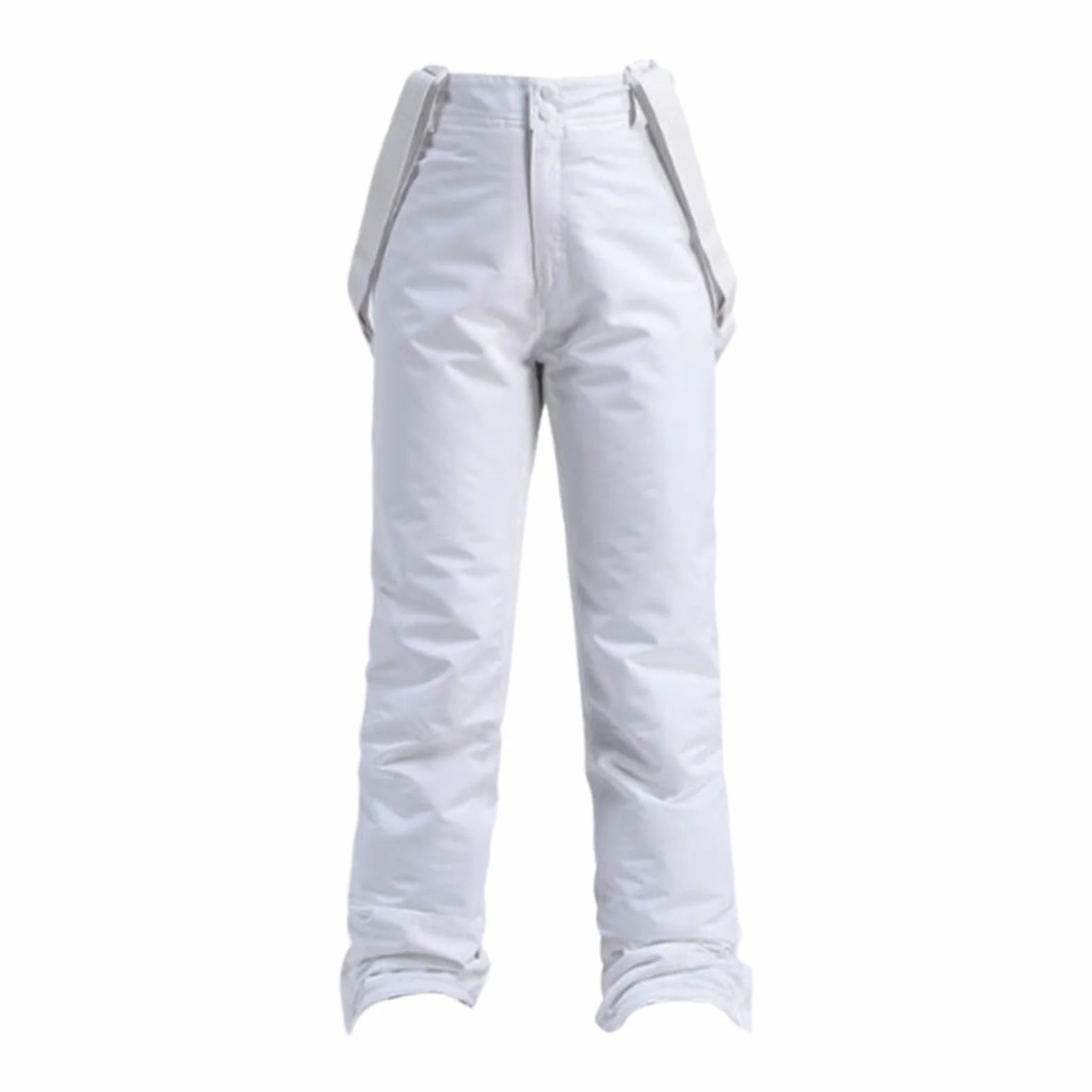 harayaa Pantalón de Esquí para Mujer con Tirantes Regulables Tejido Impermeable Y Acolchado Térmico para Mantener El Adecuado para Esquí Snowboard