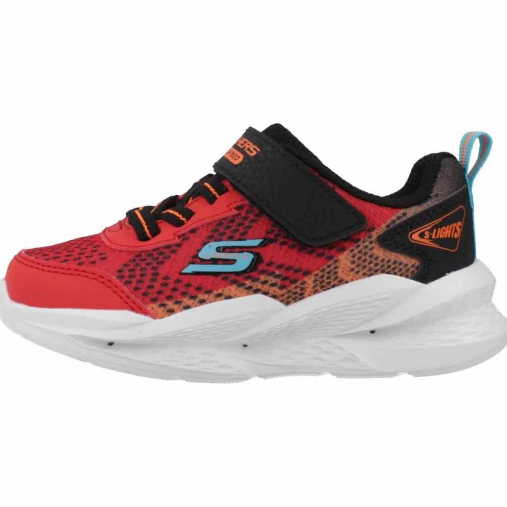 Skechers 401490L BLBK Zapatilla Meteor-Lights 2.0 NIÑOS