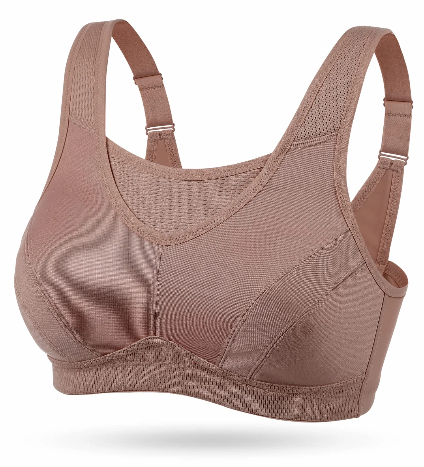 Wingslove Sujetador Deportivo de Fuerte Intensidad, sin Rebote, sin Aros, Soporte Completo para Mujer