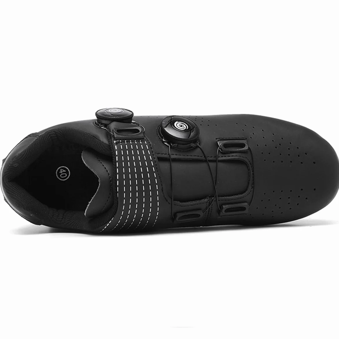Zapatos de Ciclismo para Hombre Zapatilla Bicicleta de Carretera | Compatibles Peloton Look Delta System Profesionales, Unisex, Exteriores