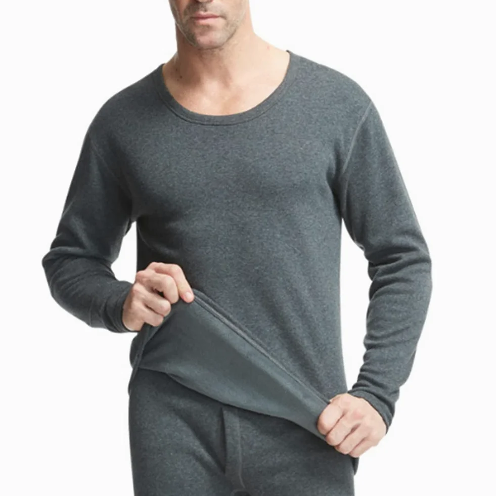 Conjuntos Térmicos para Hombre Thermal Underwear Set Ultra Soft Midweight Long Johns Top & Bottoms