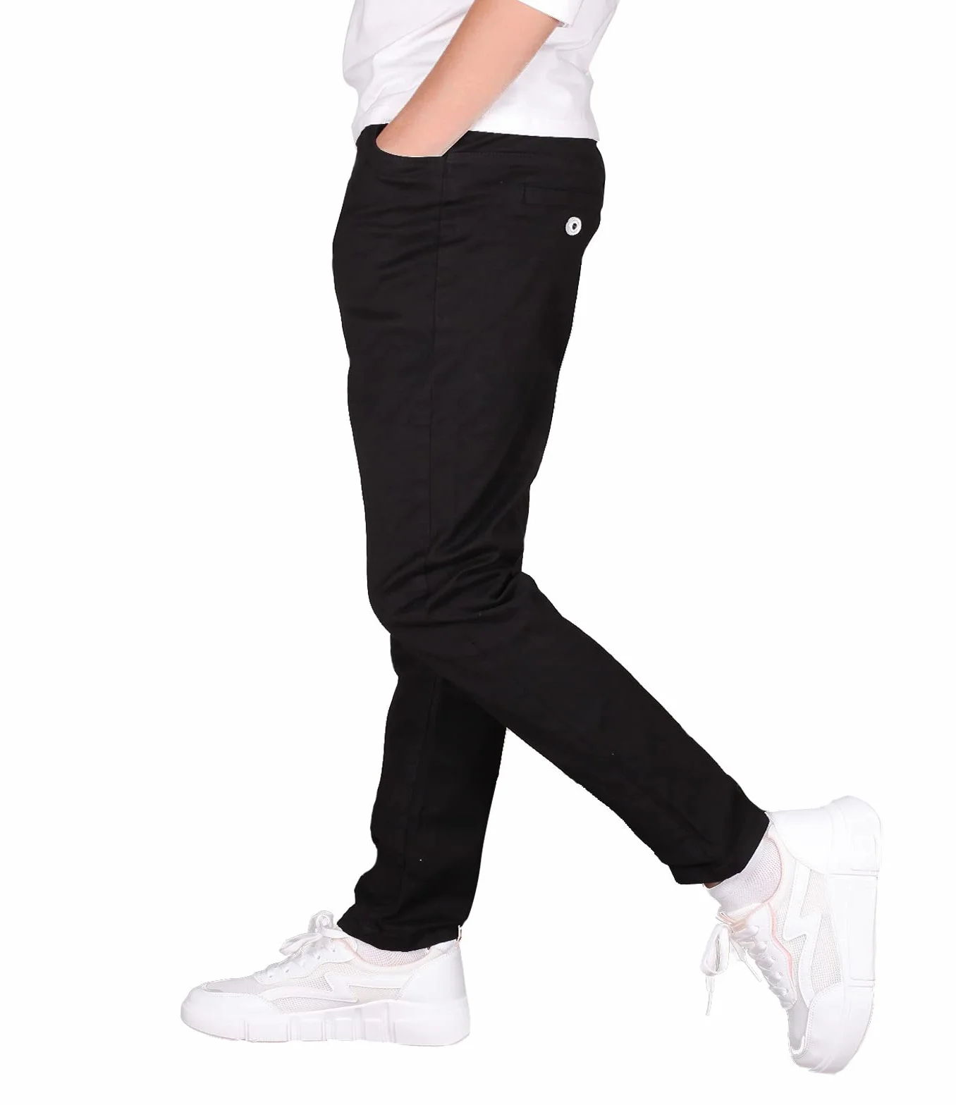 CAMLAKEE Pantalones Cargo Niños Jogger Cintura Elástica