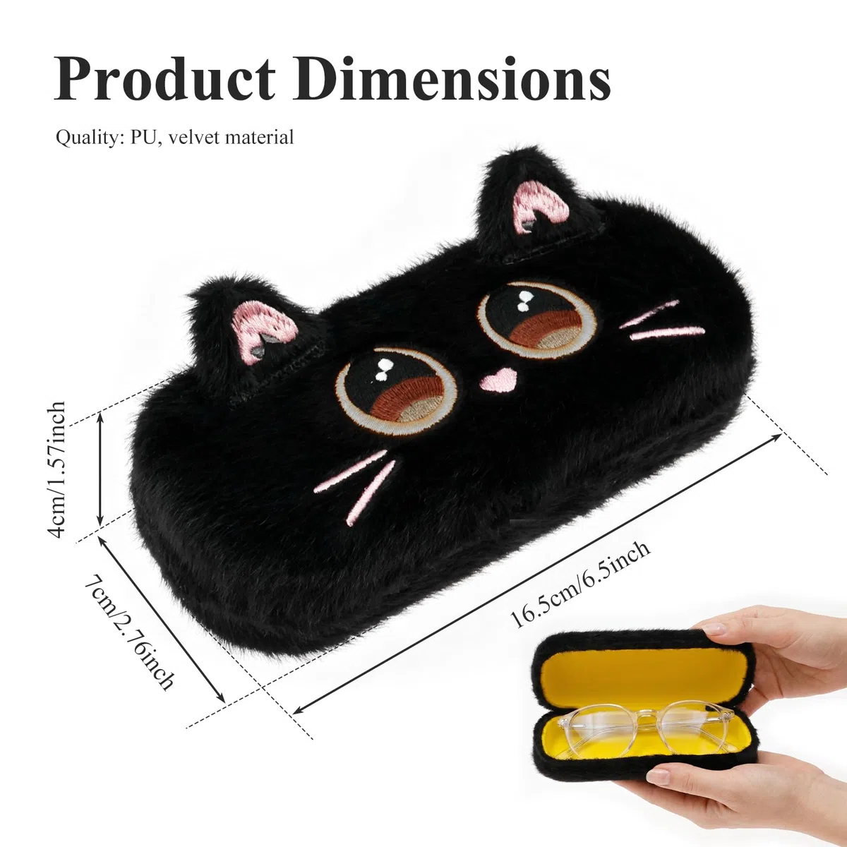 Funda para gafas infantil con cierre magnético