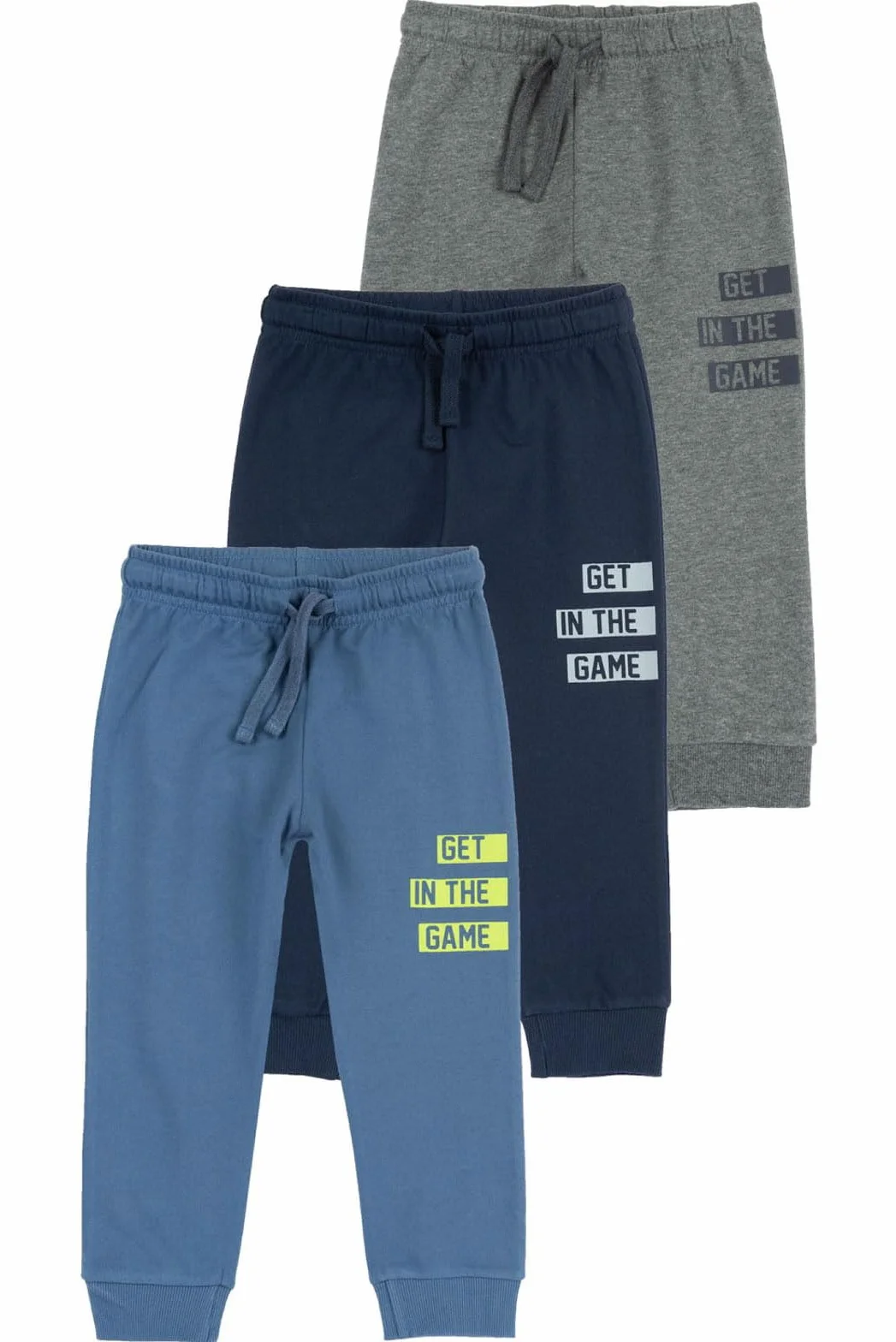 Chicco Conjunto 3 Pantalones Largos 100% Algodón Ropa Niño