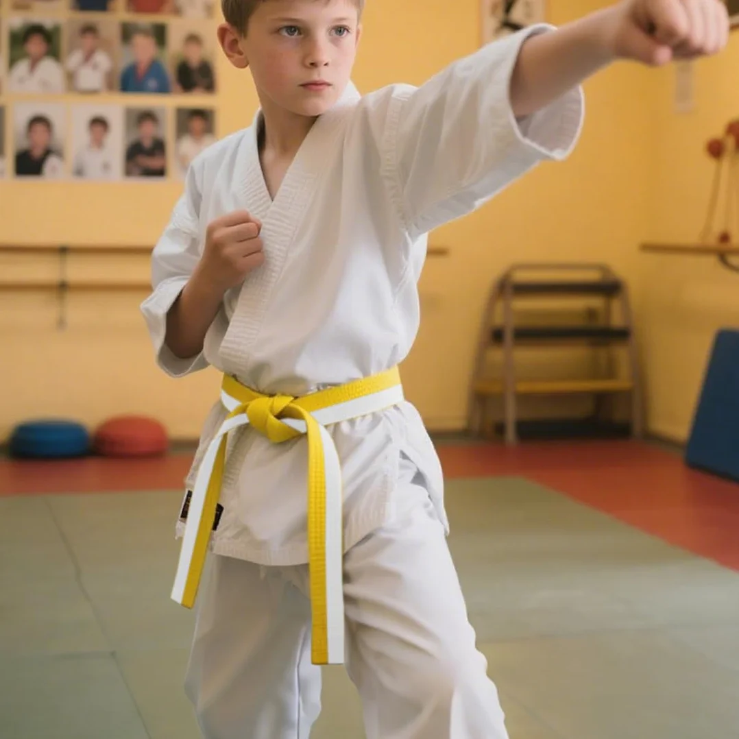 Cinturón de Taekwondo Blanco 160cm, Cinturón de Artes Marciales