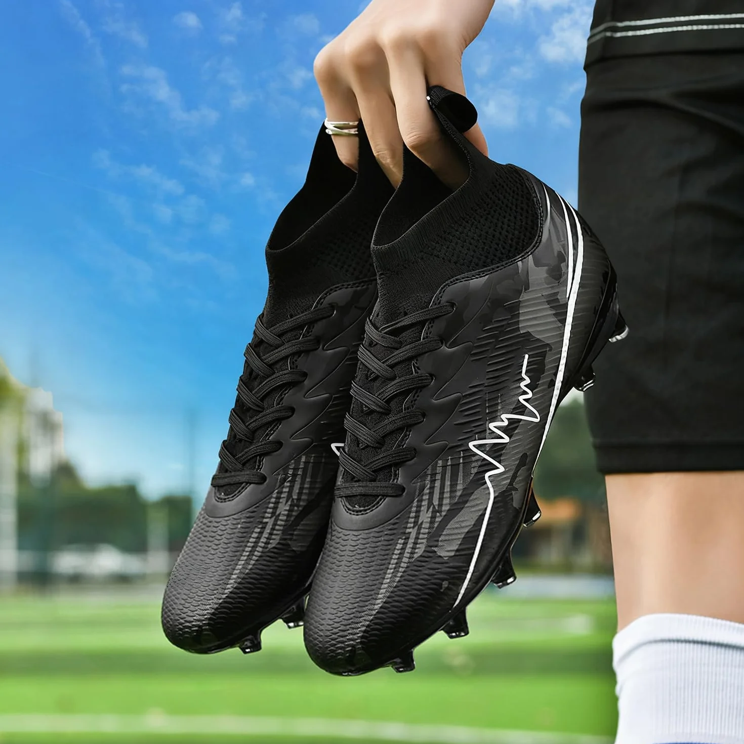 Zapatillas de Fútbol Hombre Spike Profesionales Turf Training