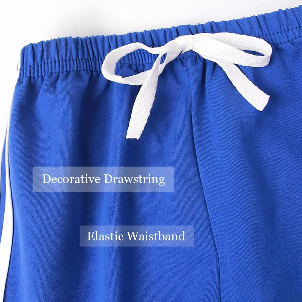 FedMois Pantalones Cortos con Cintura Elástica de Algodón para Niño (Pack de 3)