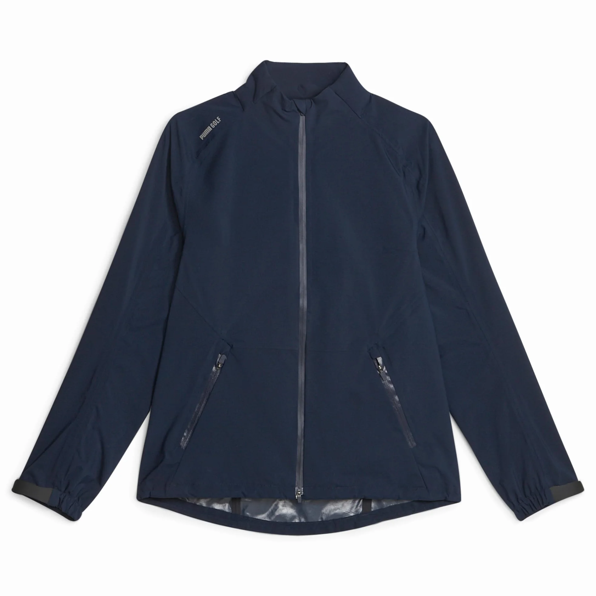 PUMA GOLF Chaqueta impermeable W Drylbl para mujer, Azul Marino, XL