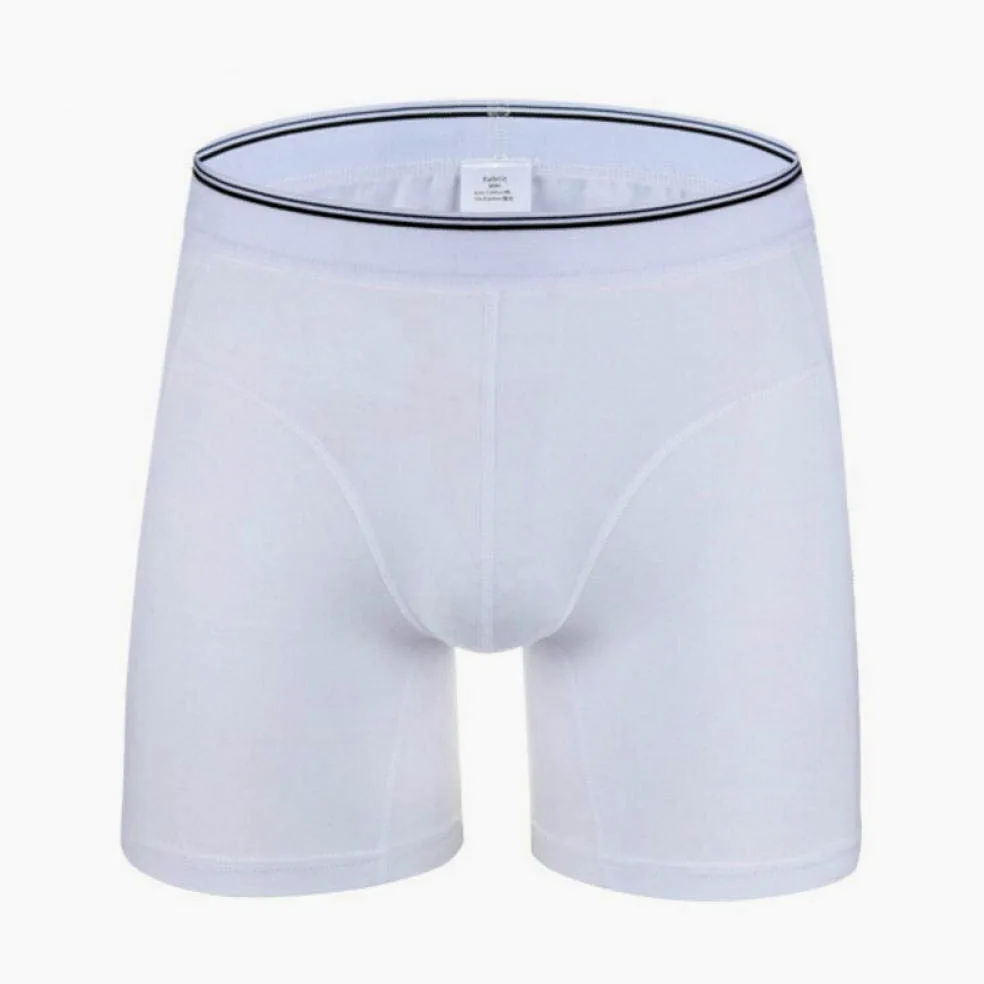 Boxer Hombrecalzoncillos Masculinos Boxershorts Moda Sexy Algodón Hombres Plus Ropa Interior Larga Boxers Shorts Boxer Slip Panties (Pack De 3)