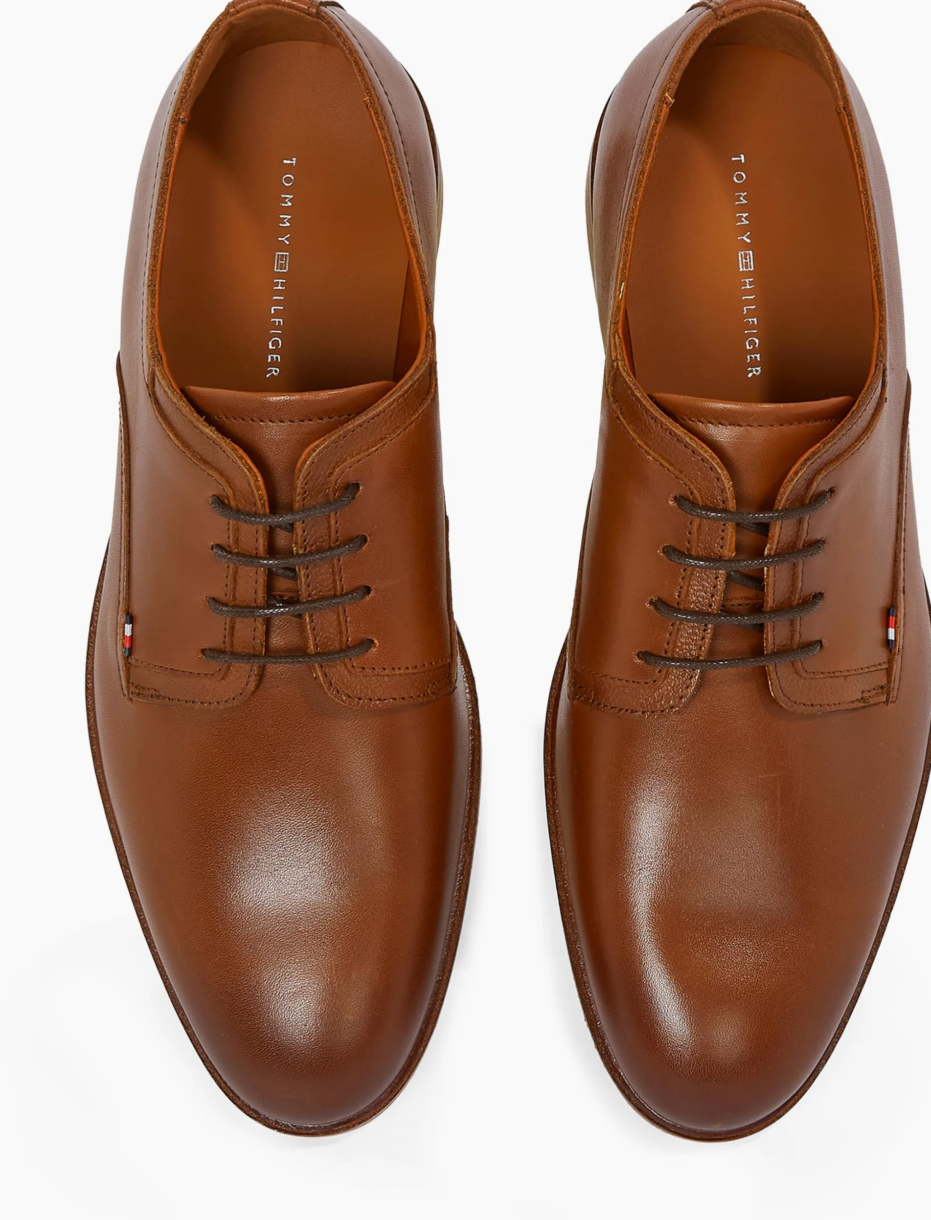 Tommy Hilfiger Calzado Derby Hombre Thunit Leather con Puntera Redonda