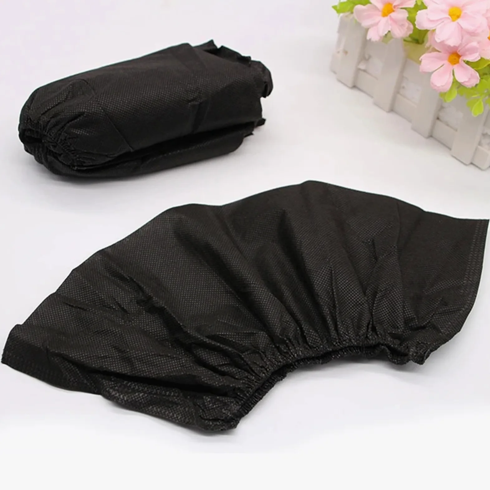 20 pares de cubiertas for zapatos, antideslizantes negras for botines, for suelo for interiores y exteriores para Protección
