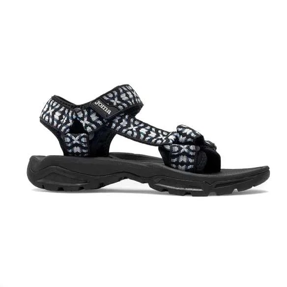 Joma Climber Negro – Sandalias trekking hombre con triple ajuste | Sandalias cómodas, suela antideslizante y gran amortiguación