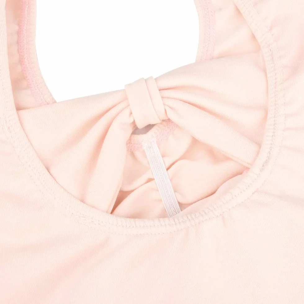 Bezioner Vestido de Ballet Maillot de Danza Manga Larga Gimnasia Leotardo Algodón Body Clásico para Niña