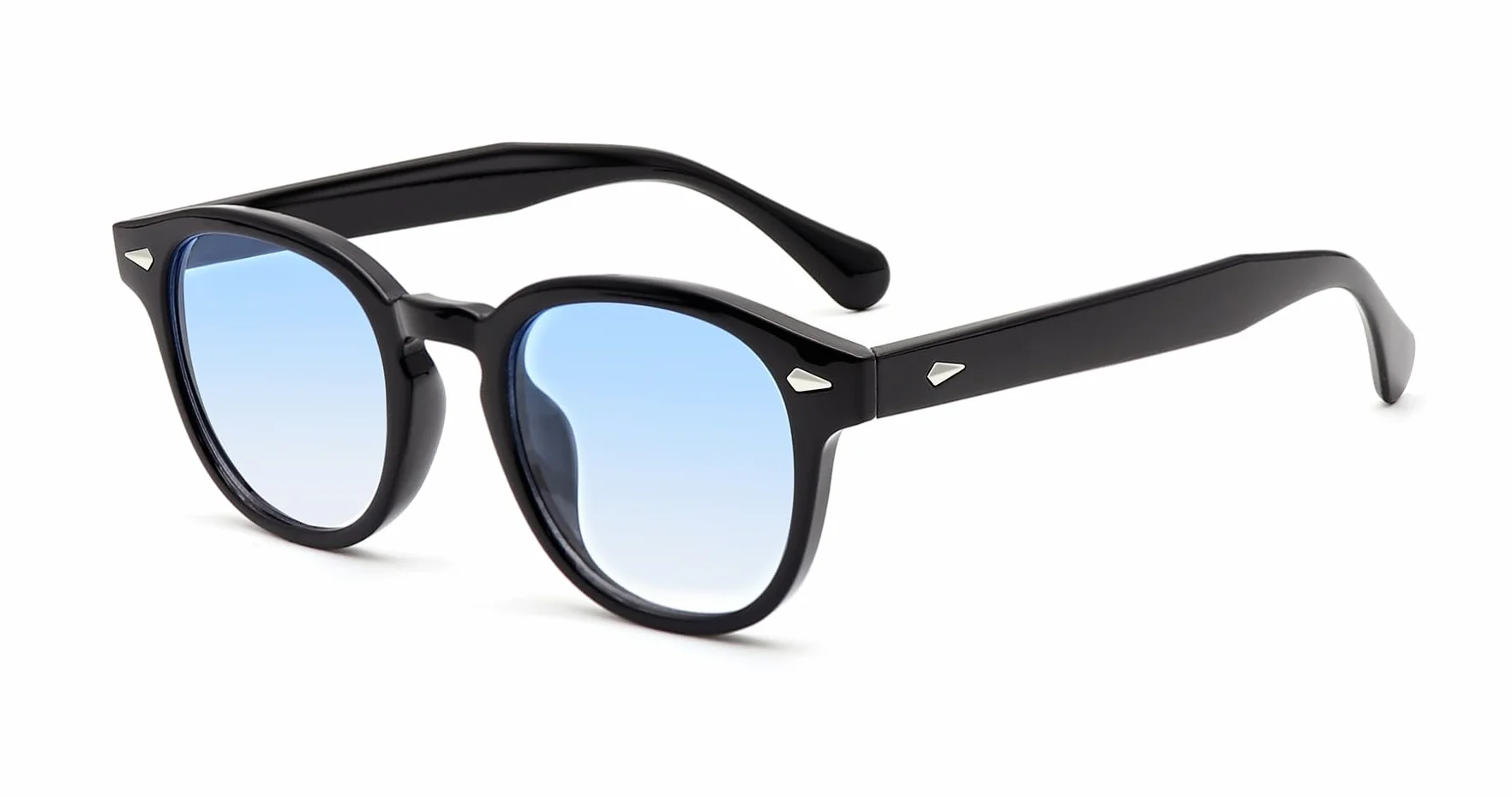Gafas de sol redondas UV400 vintage Style Depp para hombres y mujeres