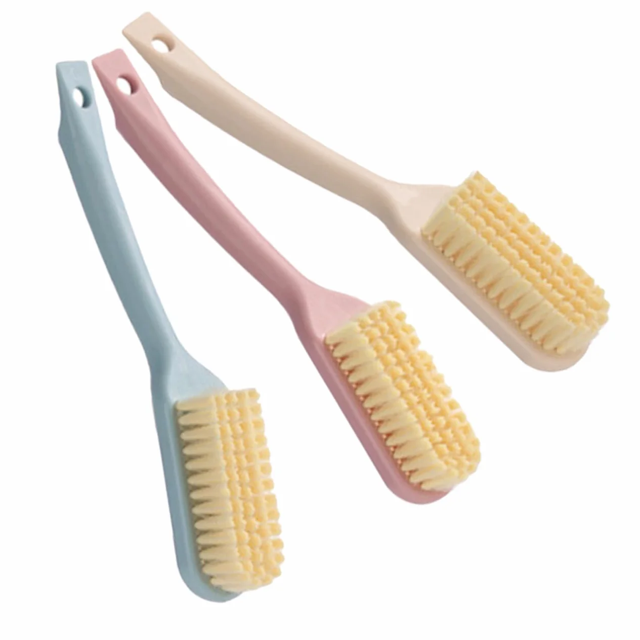 PACKOVE 15piezas Cepillos De Limpieza para Zapatos Cepillo De Mango para Ropa y Superficies De Baño Accesorio Multifunional De Limpieza Pastel