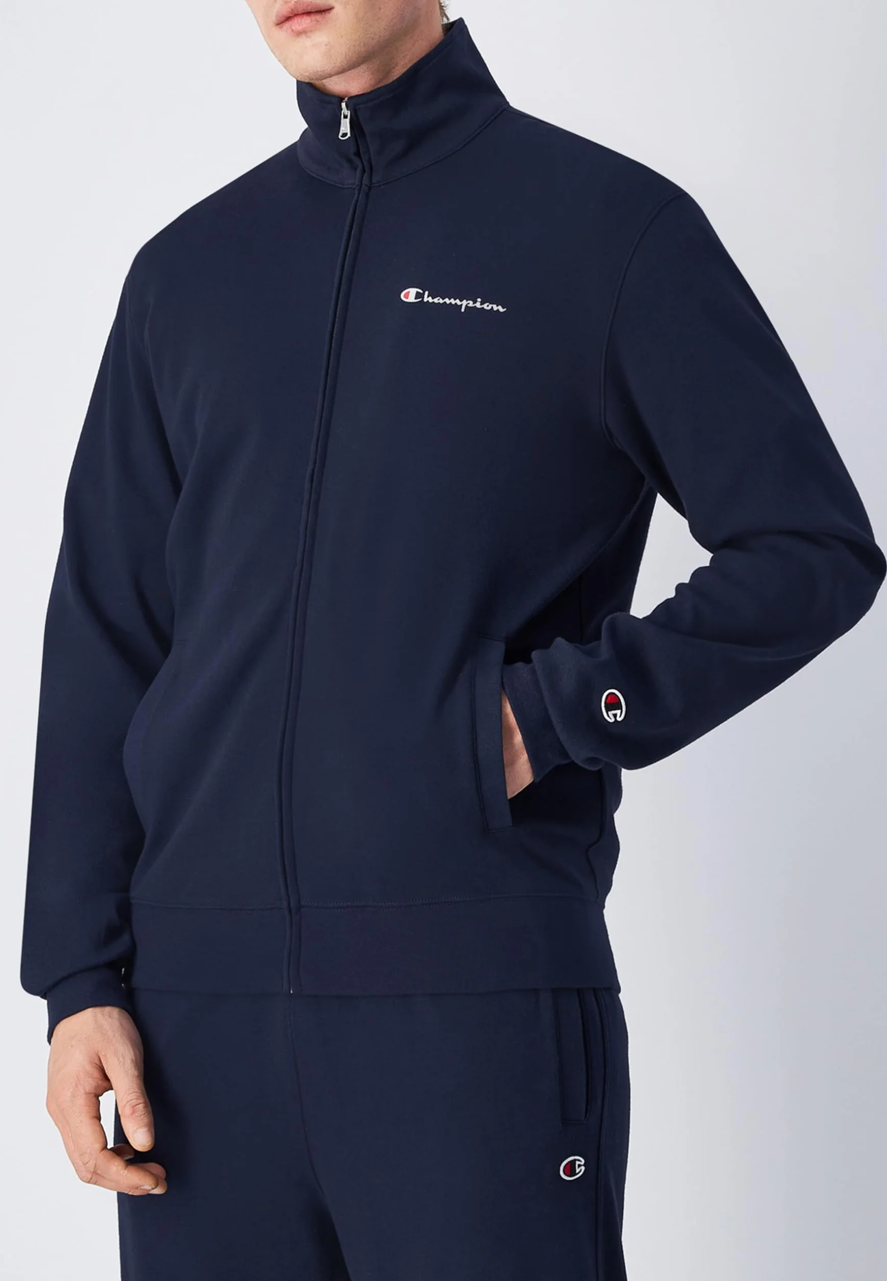 Champion Legacy - Full Zip Interlock Sweatsuit Chándal Hombre