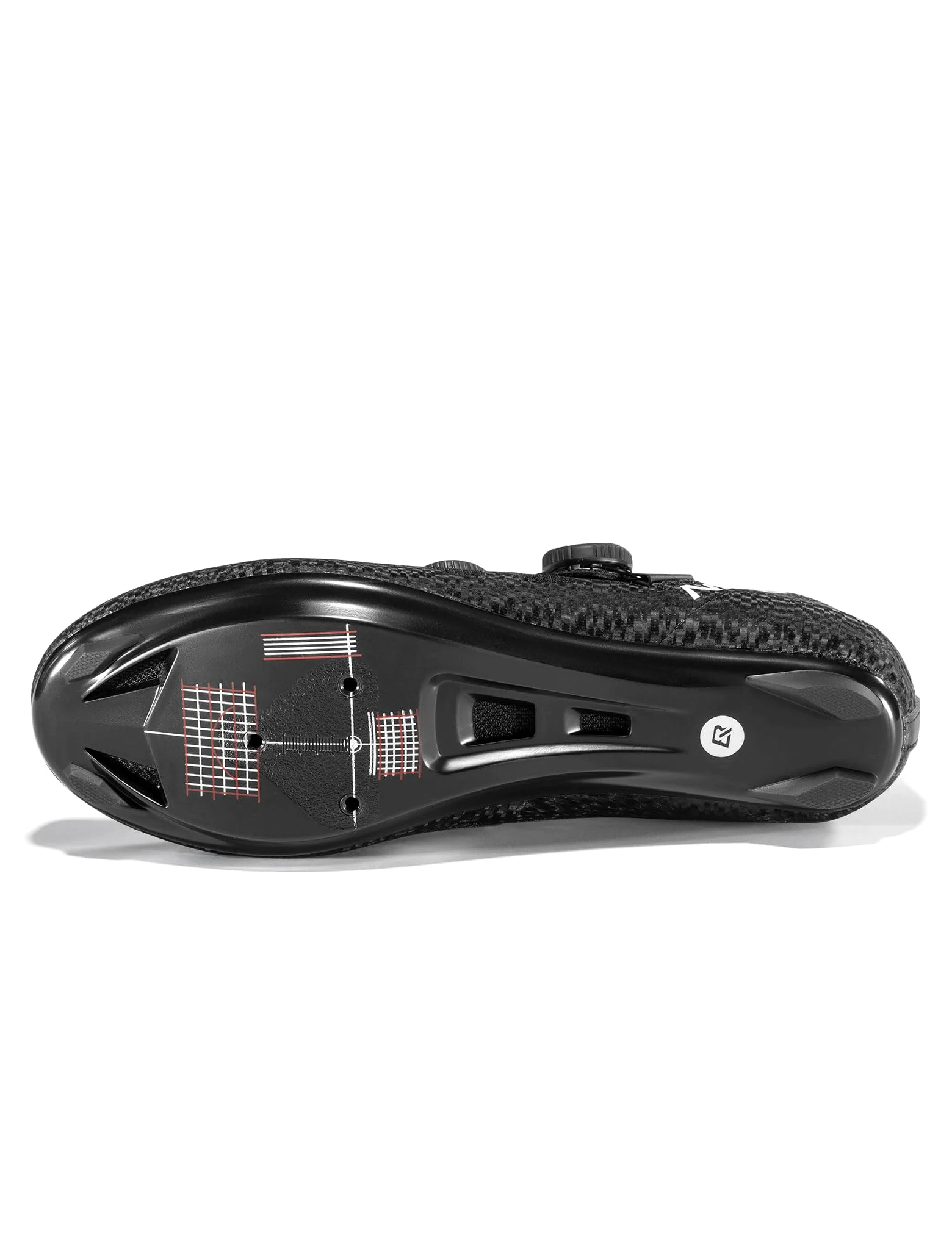 ROCKBROS Zapatilla de Ciclismo para Hombre y Mujer, Zapatos Bicicleta de Carretera MTB Compatible con Calas SPD-SL/KEO, Calzado con Suela de Nailon para Competición y Entrenamiento