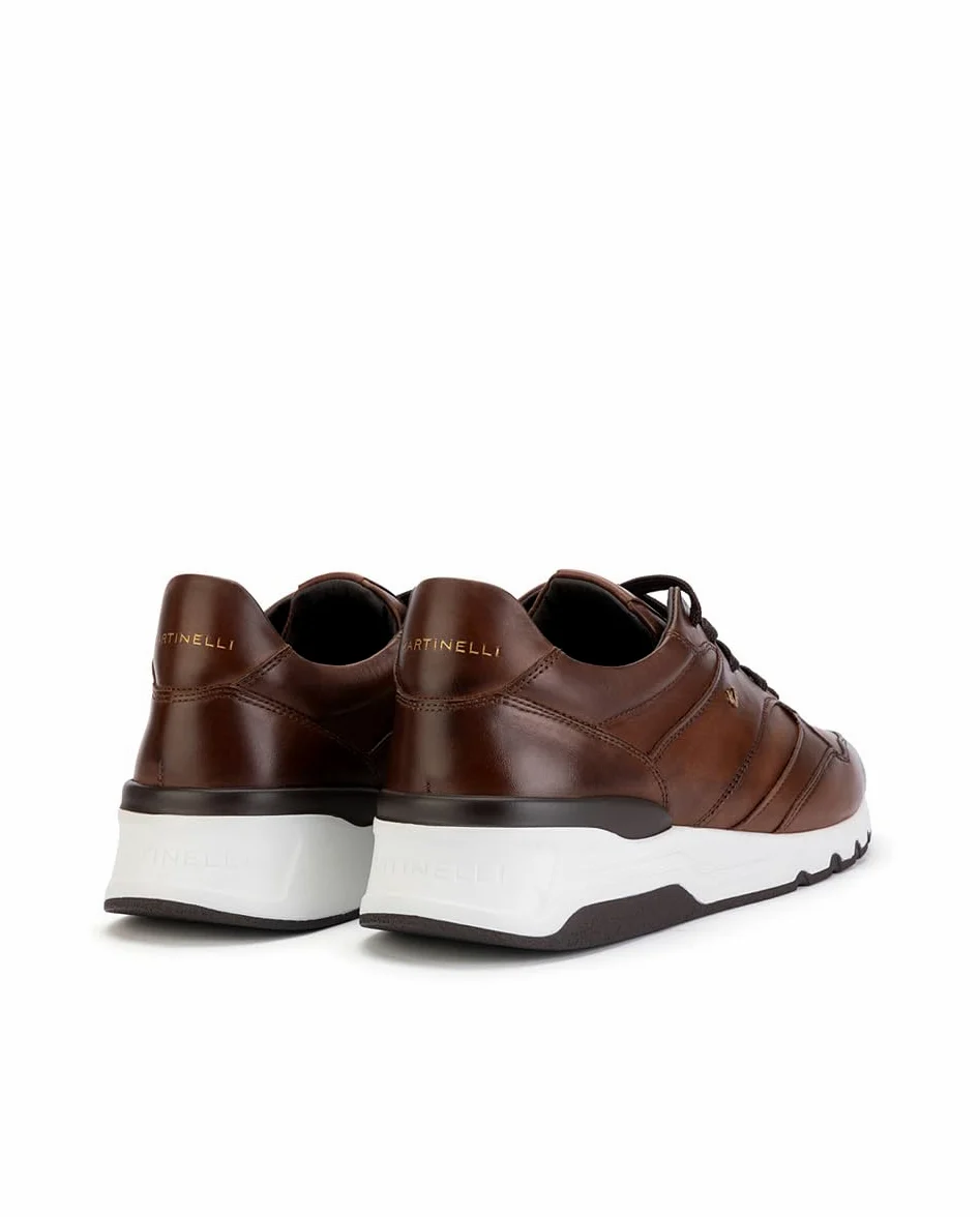 MARTINELLI Newport Deportivos Hombre | en Cuero | Cierre de Cordones | Talla EU 39-46