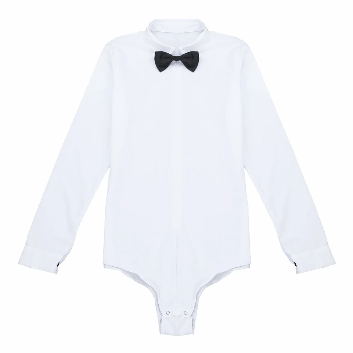 YiZYiF Maillot Baile Latino para Hombres Camisa Danza Moderna Body Traje Profesional Tango