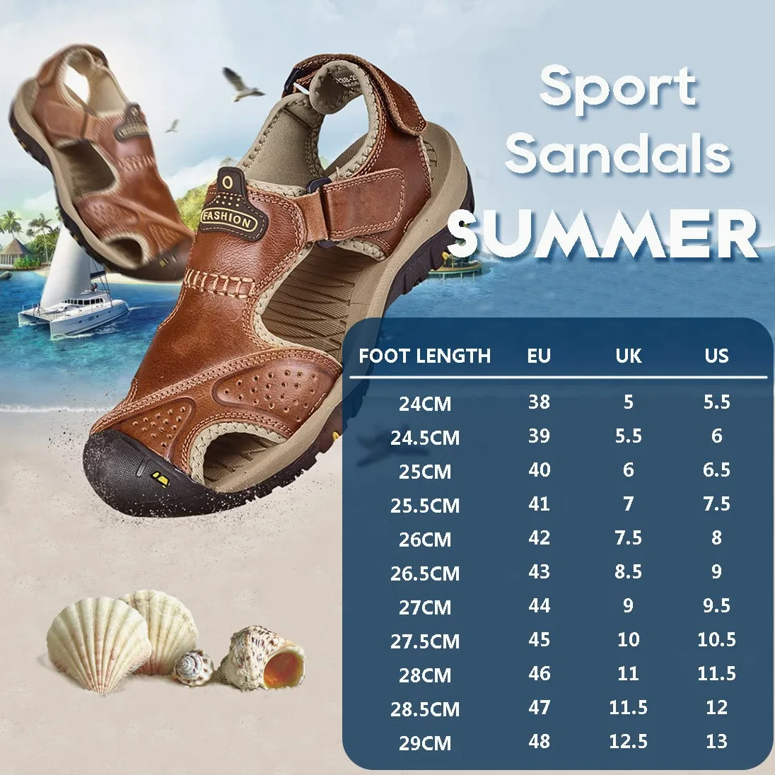 Rojeam Sandalias Hombre Sandalia Verano Sandalias Deportivas Hombres Zapatos de Montaña Exterior Sandalias y Chanclas Senderismo Zapatos