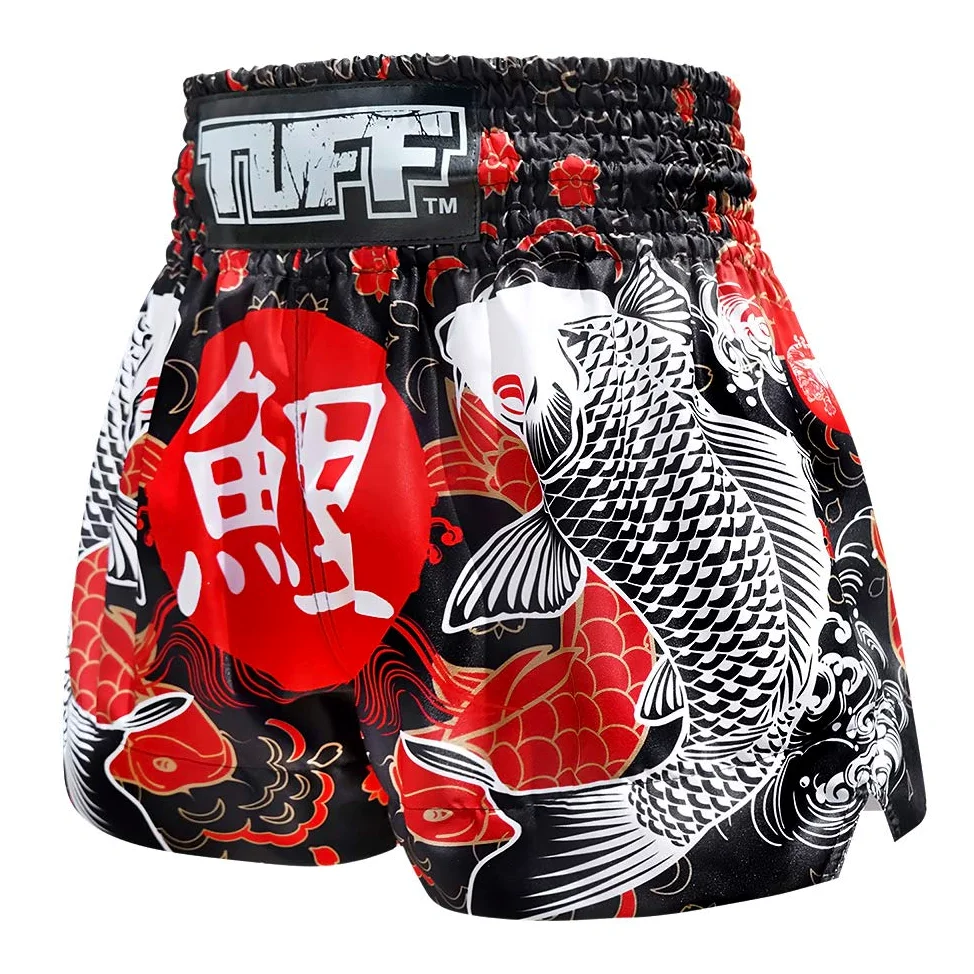 Tuff Sport Pantalones cortos para Muay Thai, boxeo, artes marciales mixtas, entrenamiento