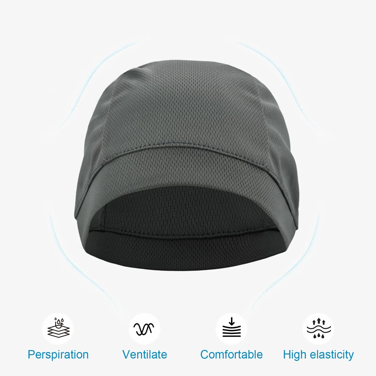 Gorro de Ciclismo Multifuncional para Hombre Mujer, Skull Cap Verano Respirable, Forro para Casco Moto Bici