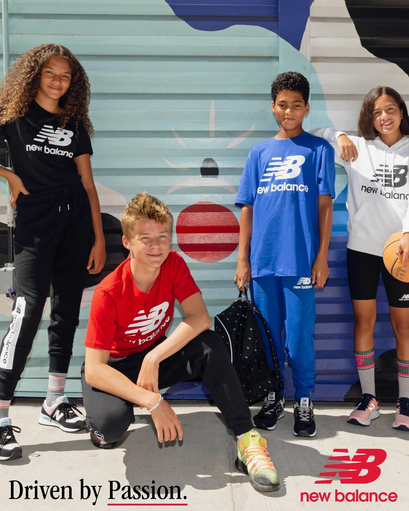 New Balance Boys' T-Shirt - Thermal Waffle Knit Long Sleeve Shirt (Size: 4-20), Size 14/16, Black