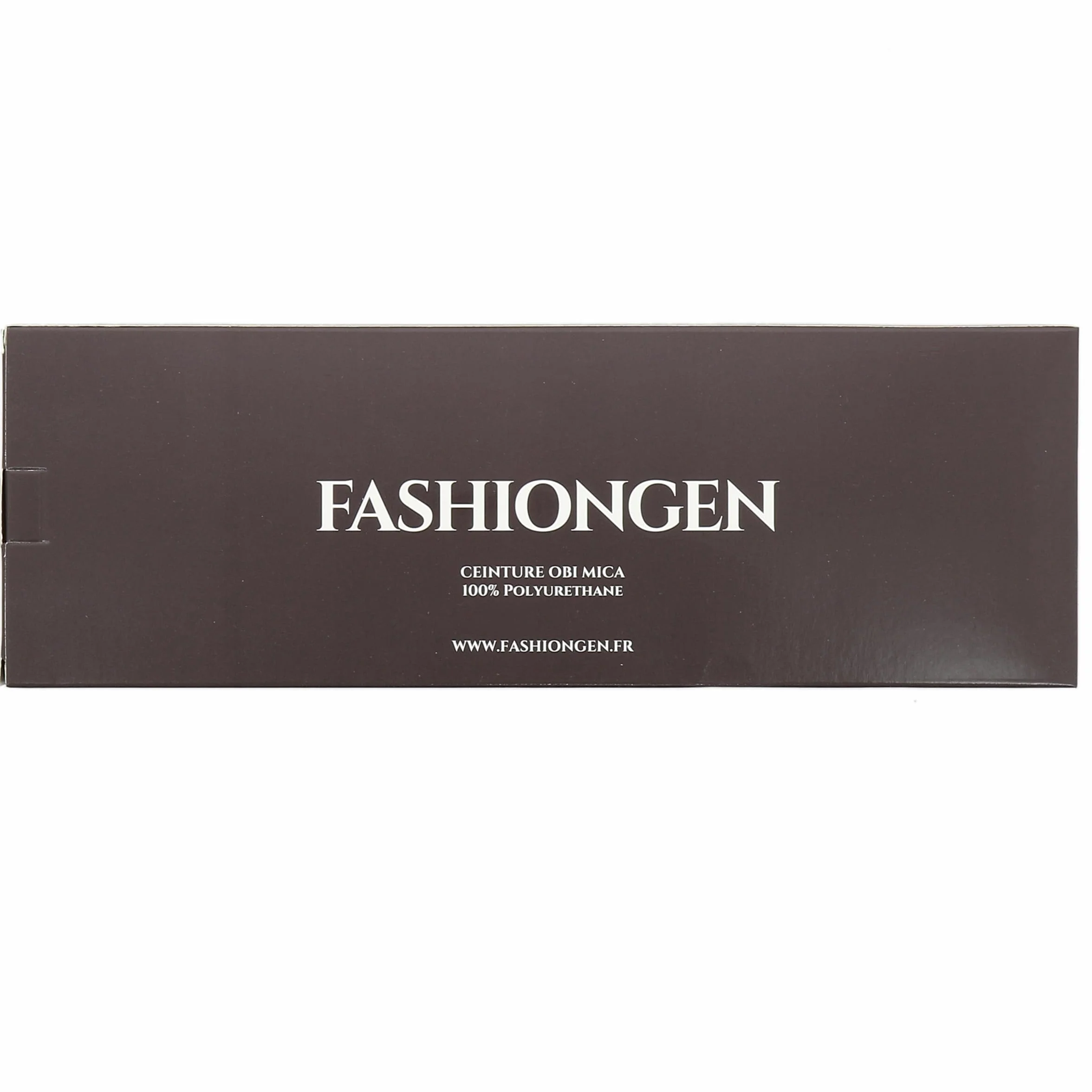 FASHIONGEN Cinturón de Mujer Obi Ancha de Cuero sintética, para Vestido