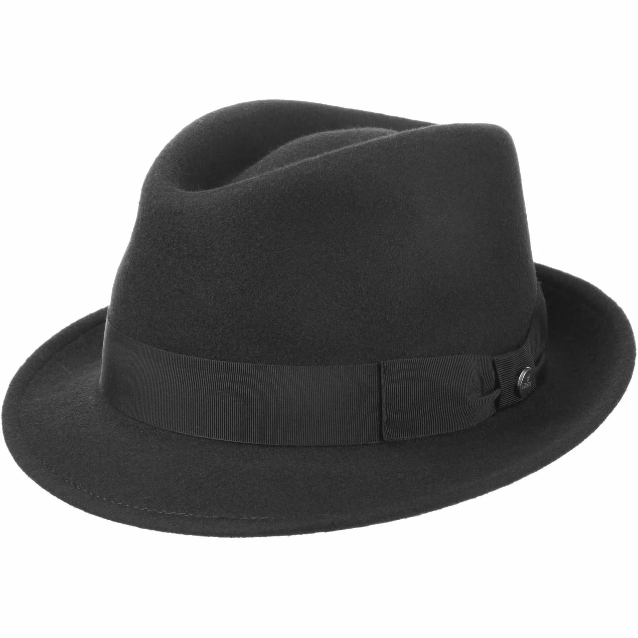 Lierys Classic Wool Trilby Fedora Hombre Mujer Verano Invierno Impermeable Lluvia Plegable