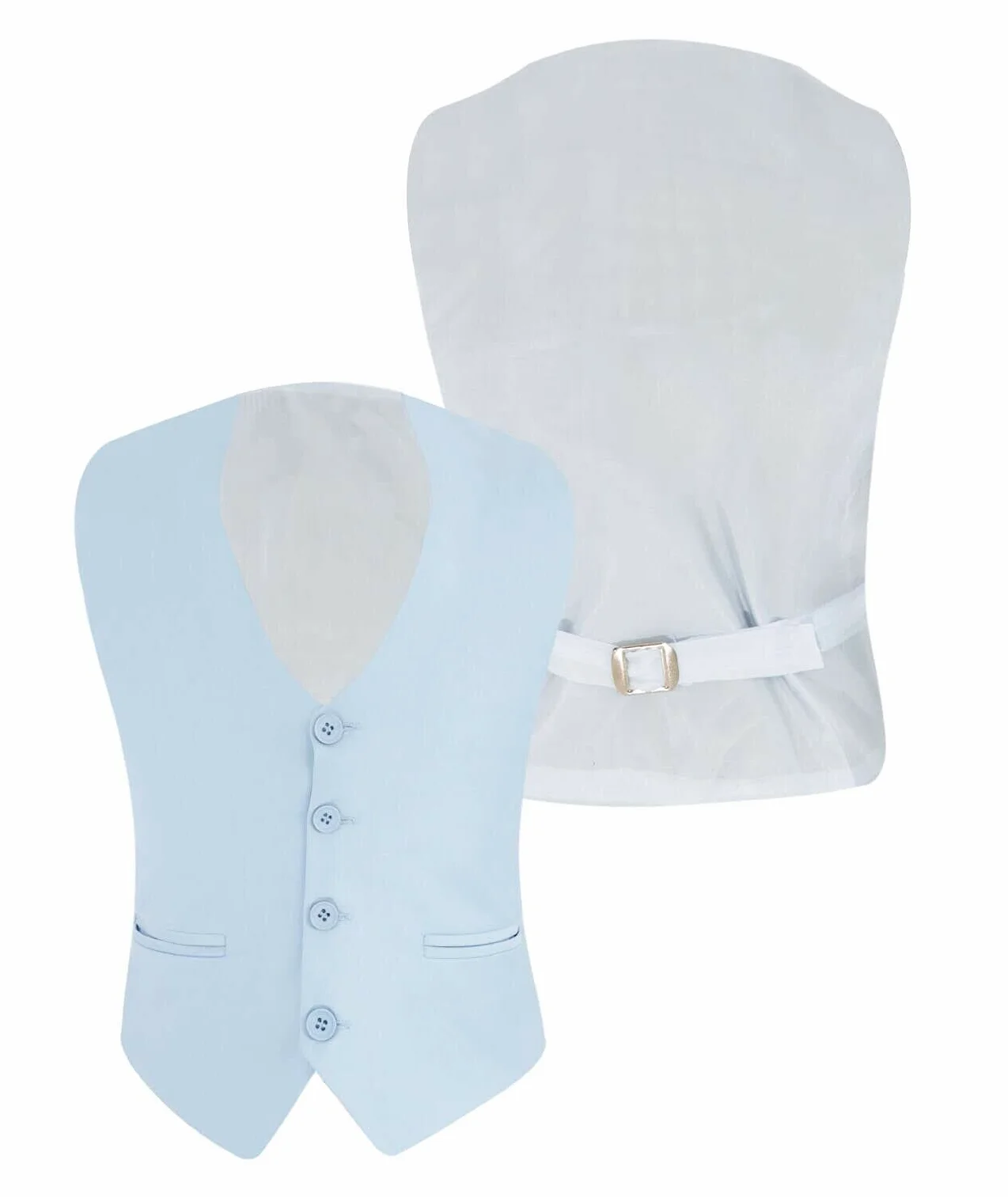 SIRRI Conjunto de 3 o 6 piezas para comunión o boda, 3 Piezas Azul, 6 años