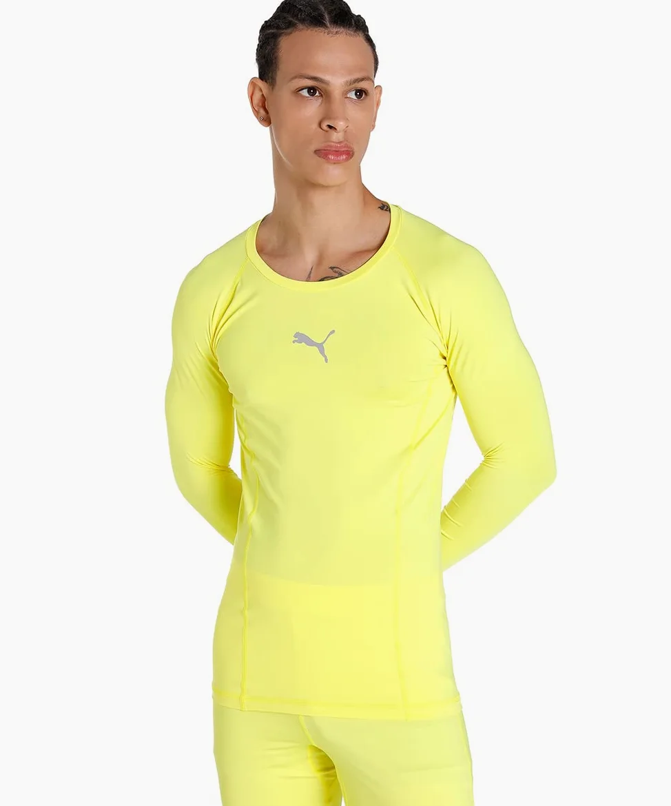 Puma Camiseta Liga Baselayer LS Camiseta de Rendimiento Hombre (Pack de 1)