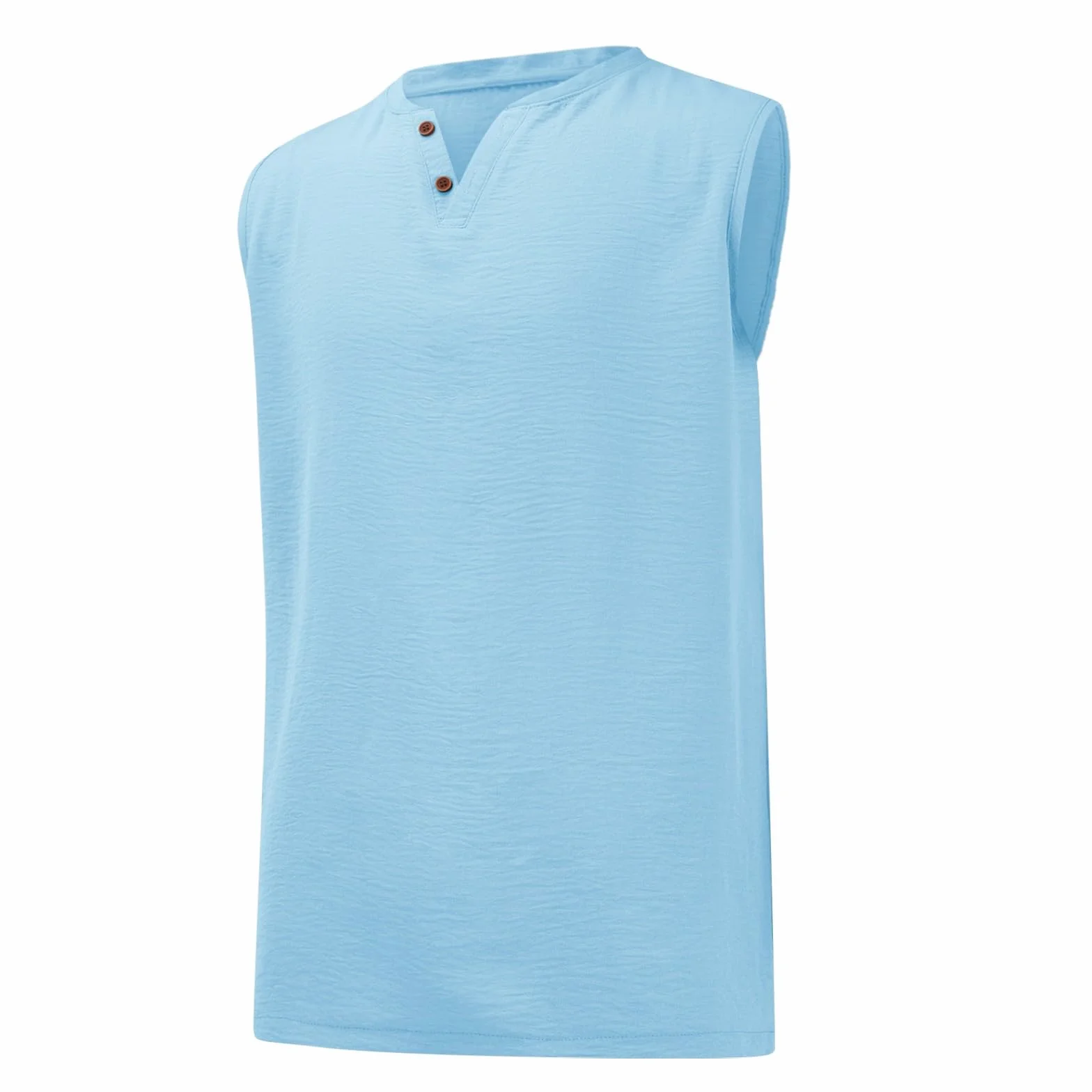 Camiseta Tirantes Hombre Gym Running Verano Basic Tank Top Camisetas sin Mangas Deporte Chalecos Deportivos Original Casual Transpirable Vest T-Shirt Cuello V para Musculación y Correr Entrenamiento