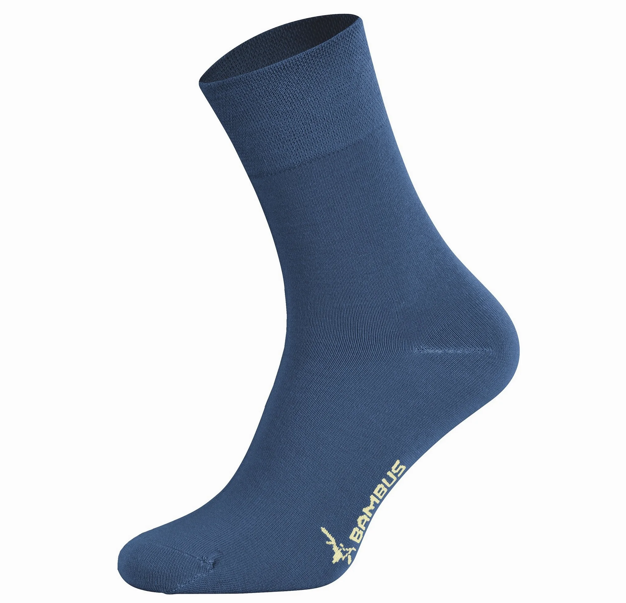 6 Pares Calcetines Negocio de Bambú sin Goma Unisexo | Transpirables, transpirables, costuras lisas en los dedos, agradable al tacto, sin costuras