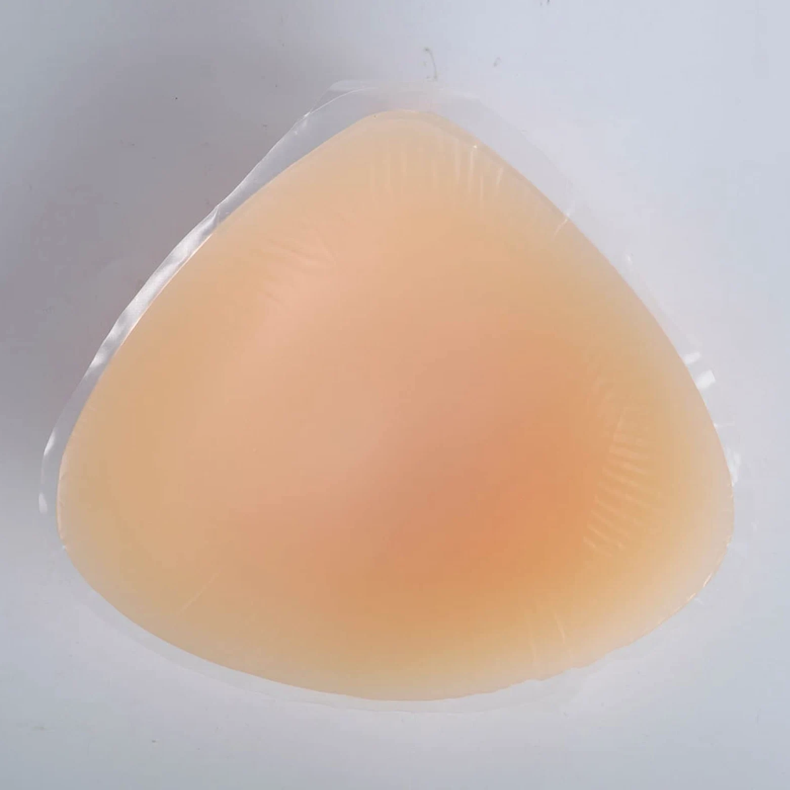 Gancho triangular de silicona for pechos falsos, almohadilla protésica for, compatible con sujetadores comunes