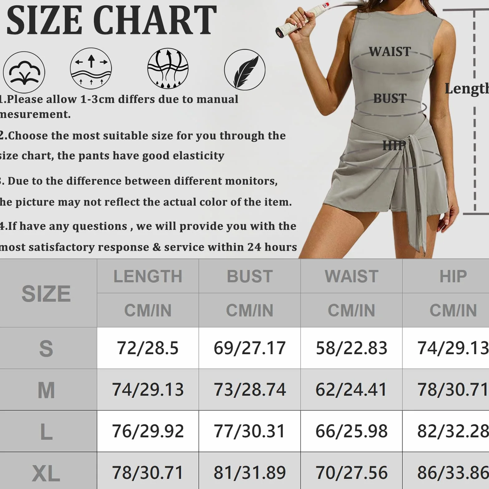 Vestidos de Tenis para Mujer 2 en 1 sin Mangas Vestido Deportivo de Golf Verano