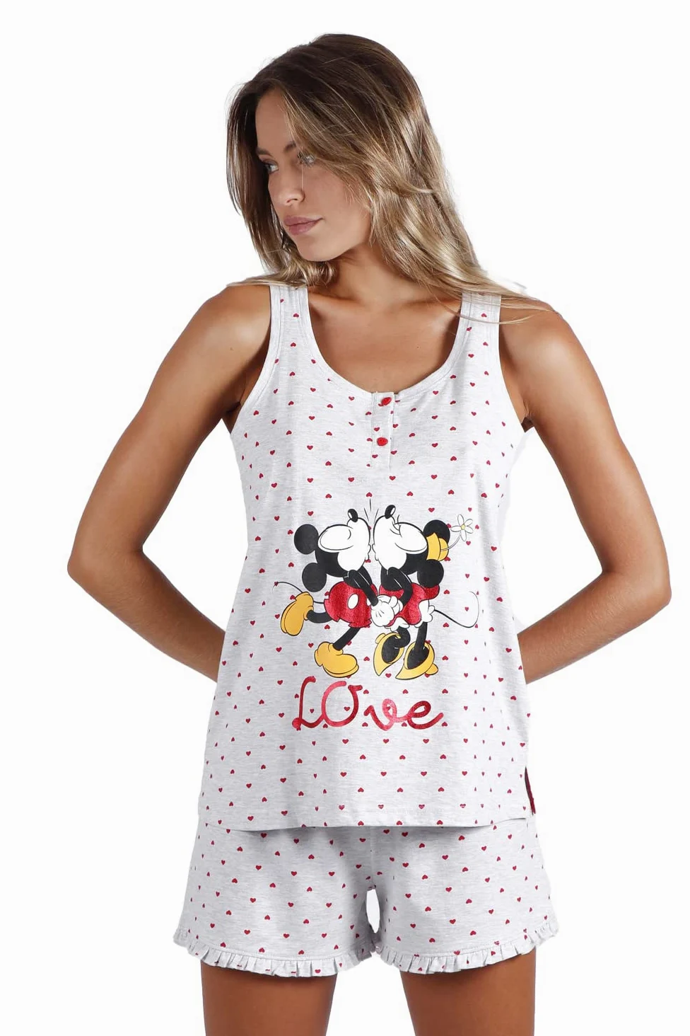 Disney Pijama Tirantes M&M Love para Mujer