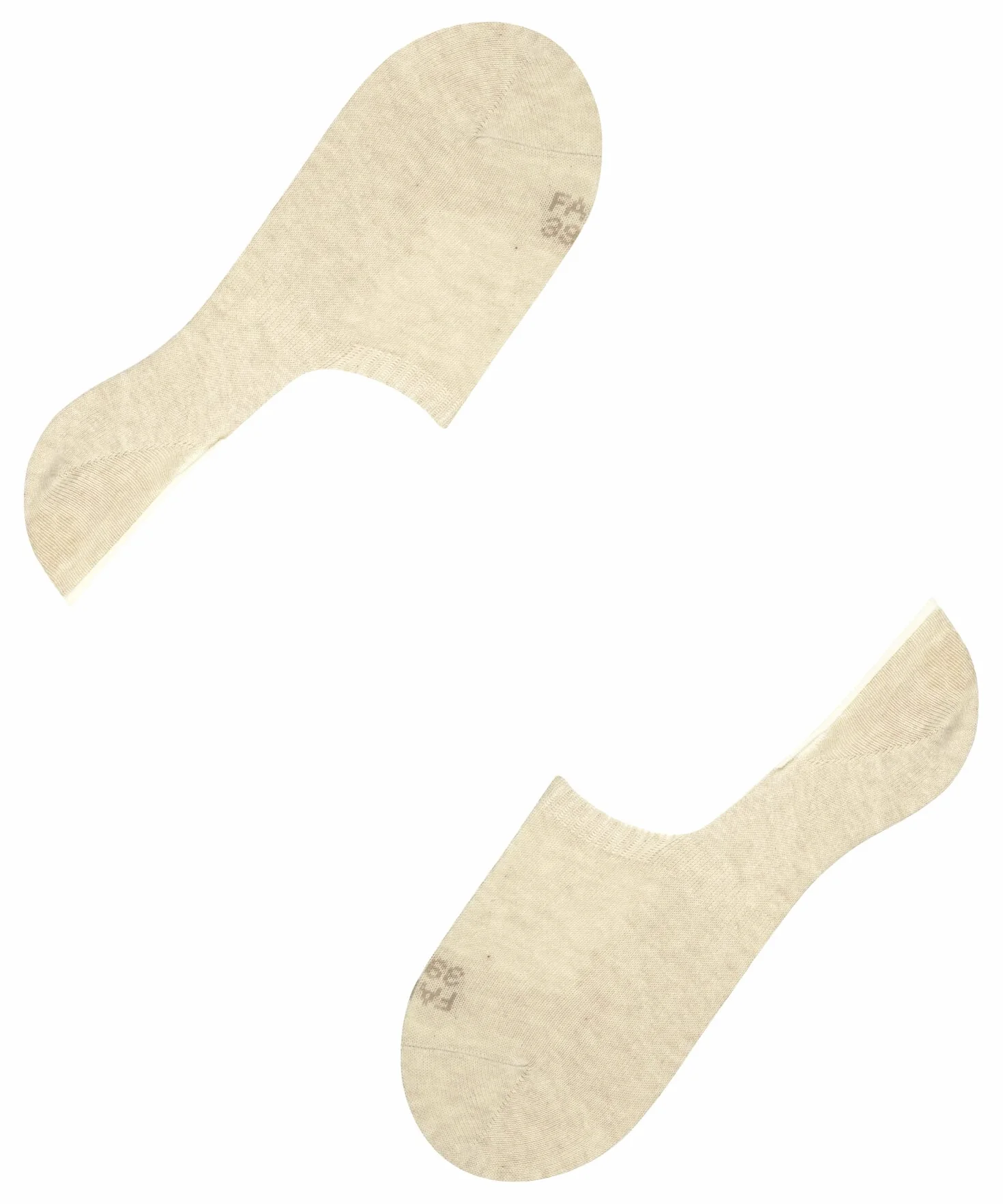 FALKE hombre Invisible Step High Cut calcetines invisibles transpirable sostenible algodón no-show sistema antideslizante invisible en la zona del talón no resbala en los zapatos lisos finos 1 par
