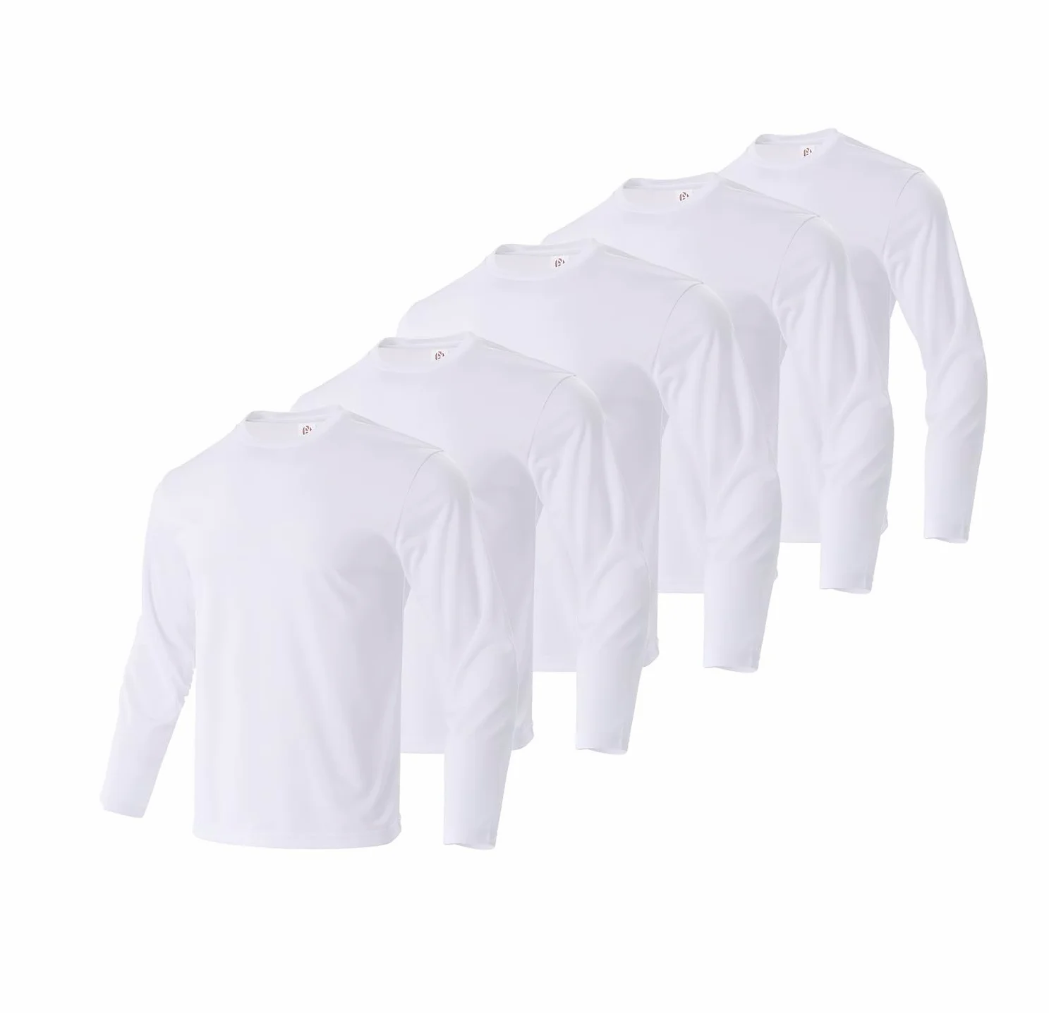 Paquete de 5 camisetas deportivas de secado rápido para hombre, manga corta, para tenis, rendimiento atlético, correr, verano | Ropa deportiva ligera para entrenamiento