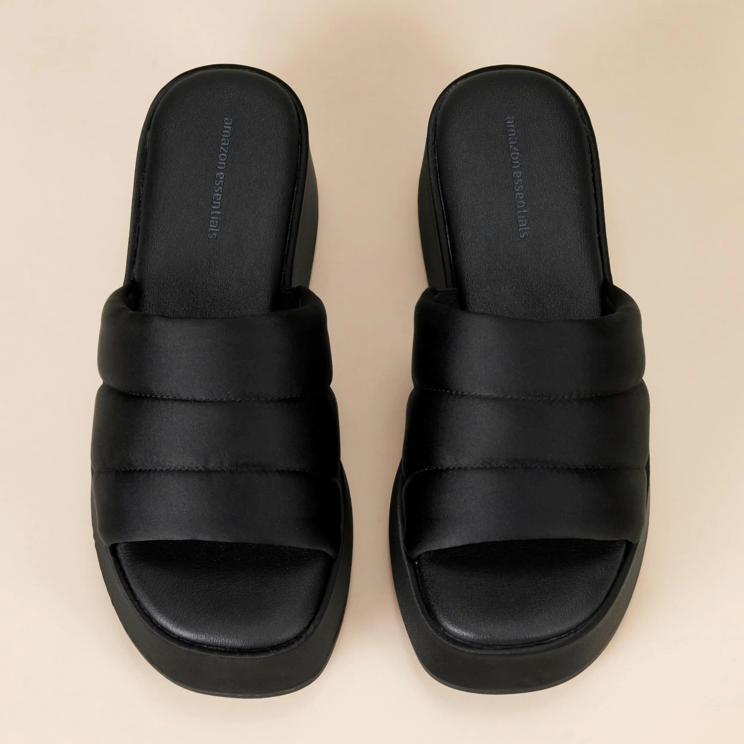 Amazon Essentials Mujer Sandalia sin Cordones con Plataforma