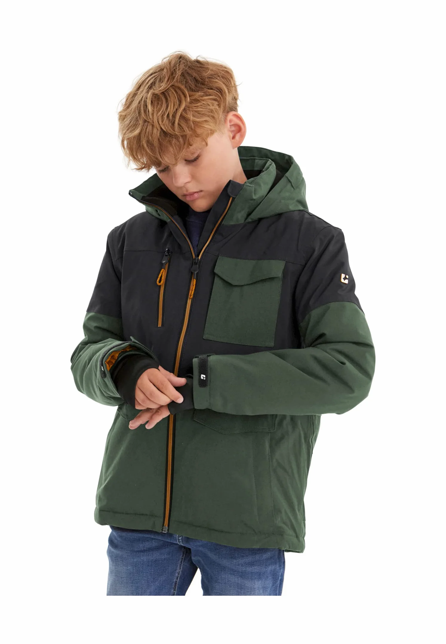 Killtec Kow 29 Bys Ski Jckt Chaqueta funcional/chaqueta al aire libre con capucha y protector de nieve Niños