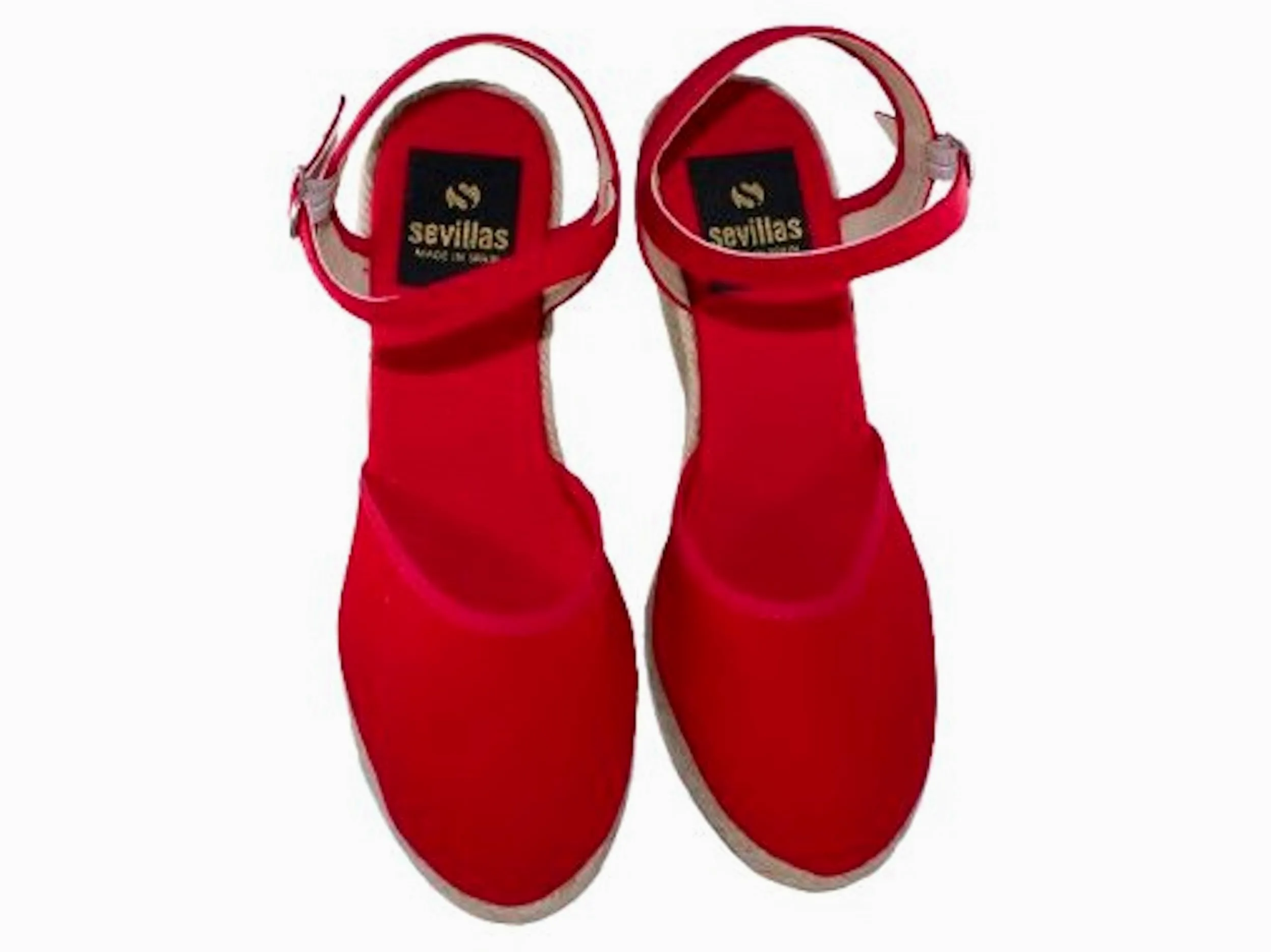 Alpargata Valenciana Mujer Cuña Yute 8,5 cm, Espadrilles Verano con Pulsera Ajustable, Hechas en España Mod 3333